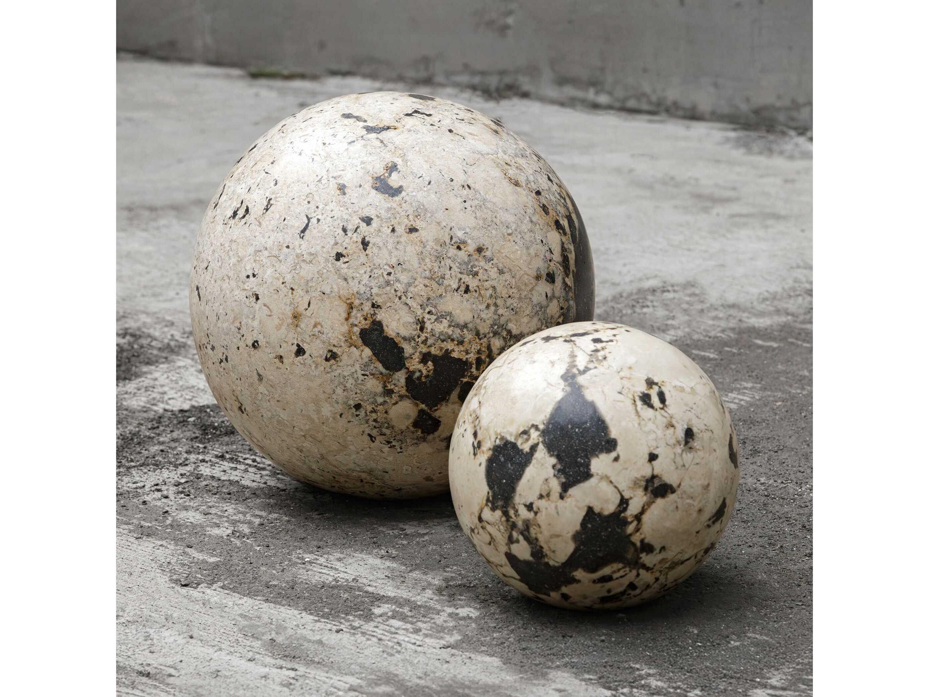 Uttermost Nouveau Decorative Spheres Set of 2