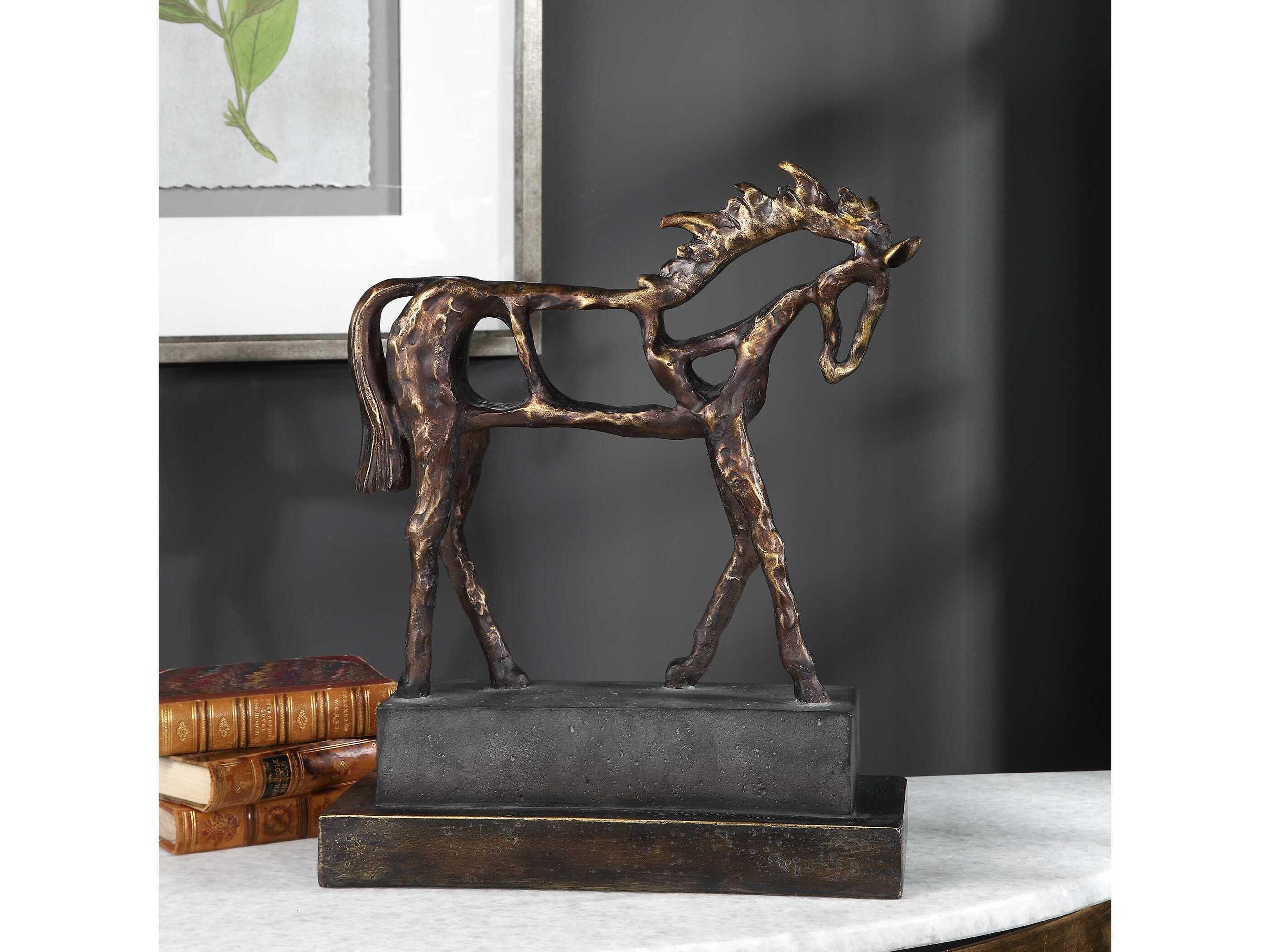 Uttermost Titan Horse Sculpture