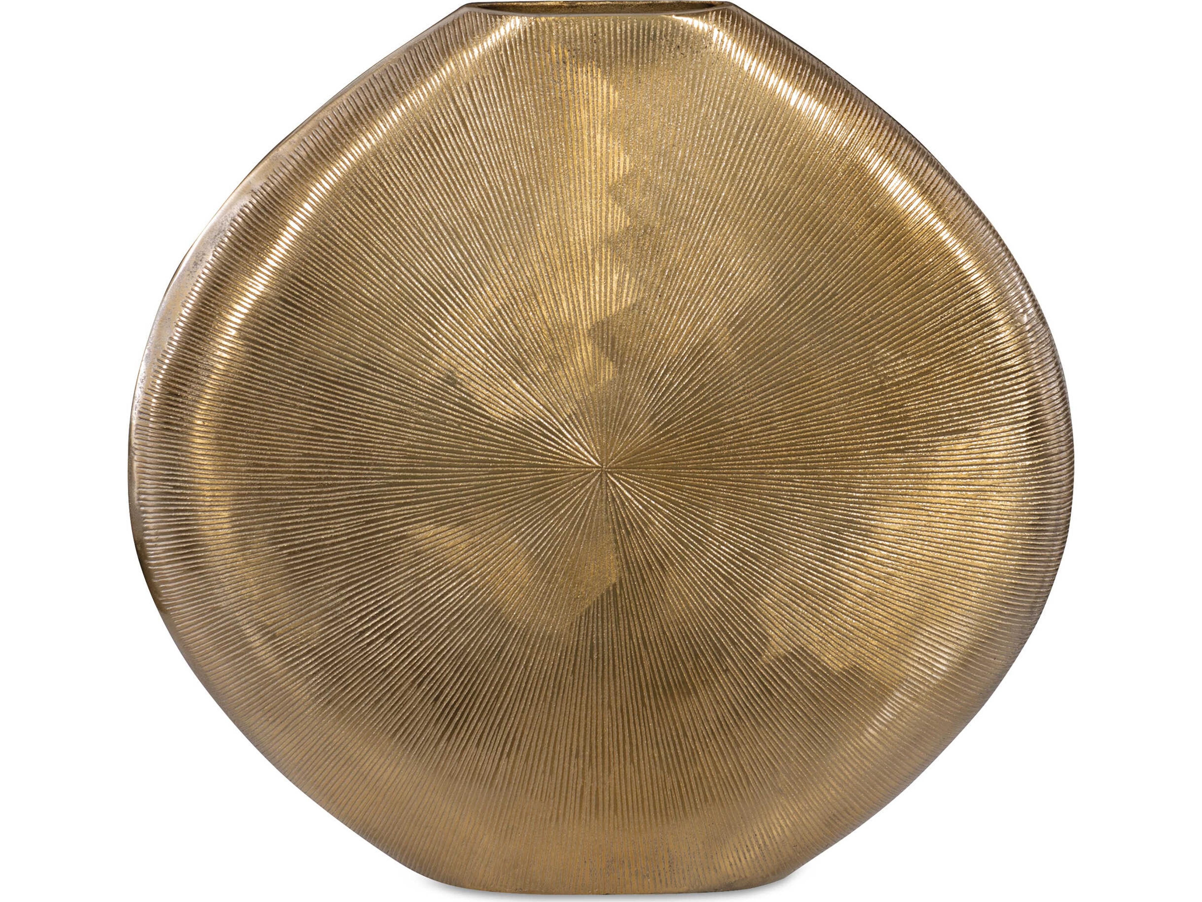 Uttermost Gretchen Light Champagne Silver Vase