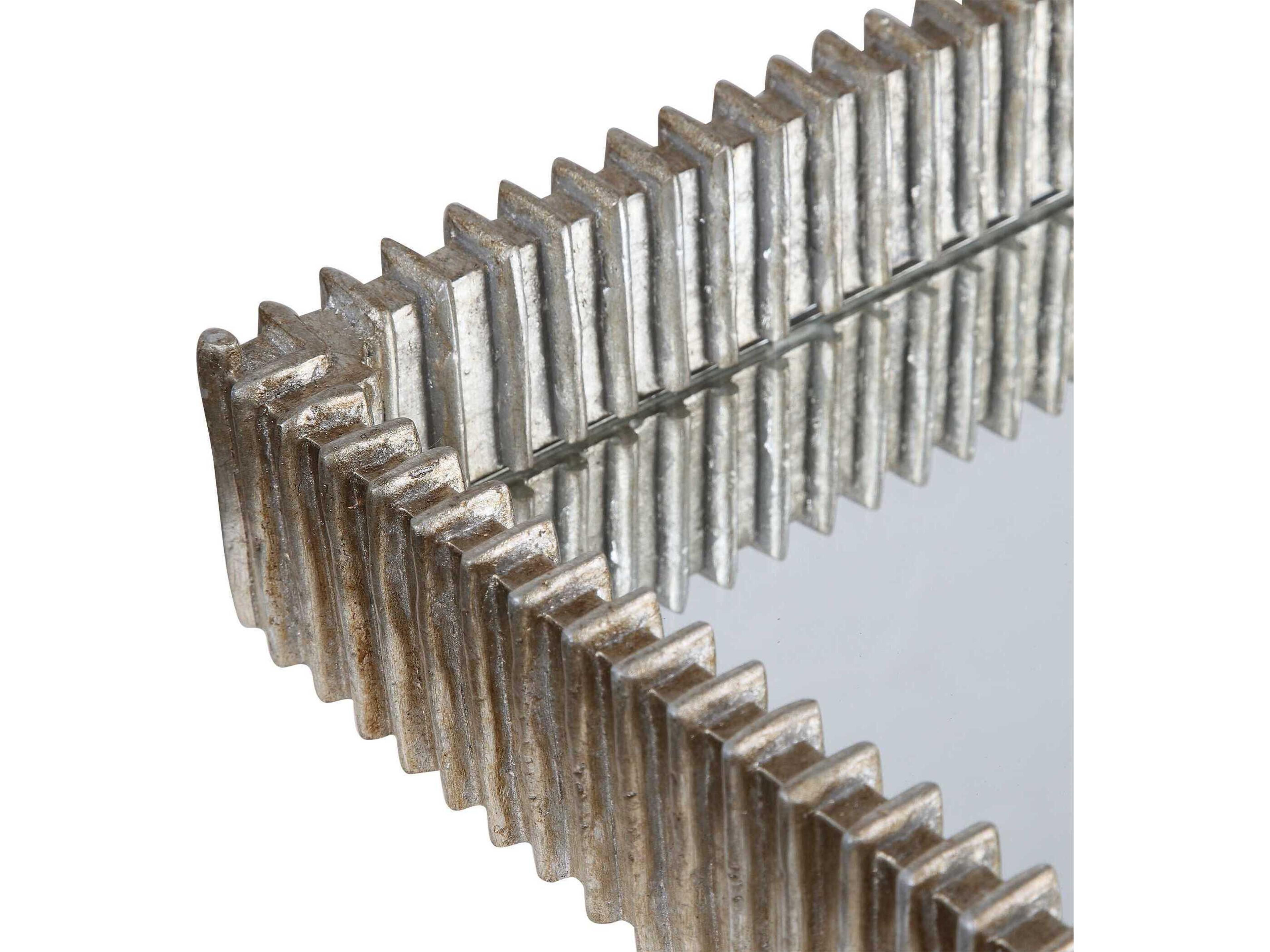 Uttermost Talmage Silver Leaf / Mirrored Tray