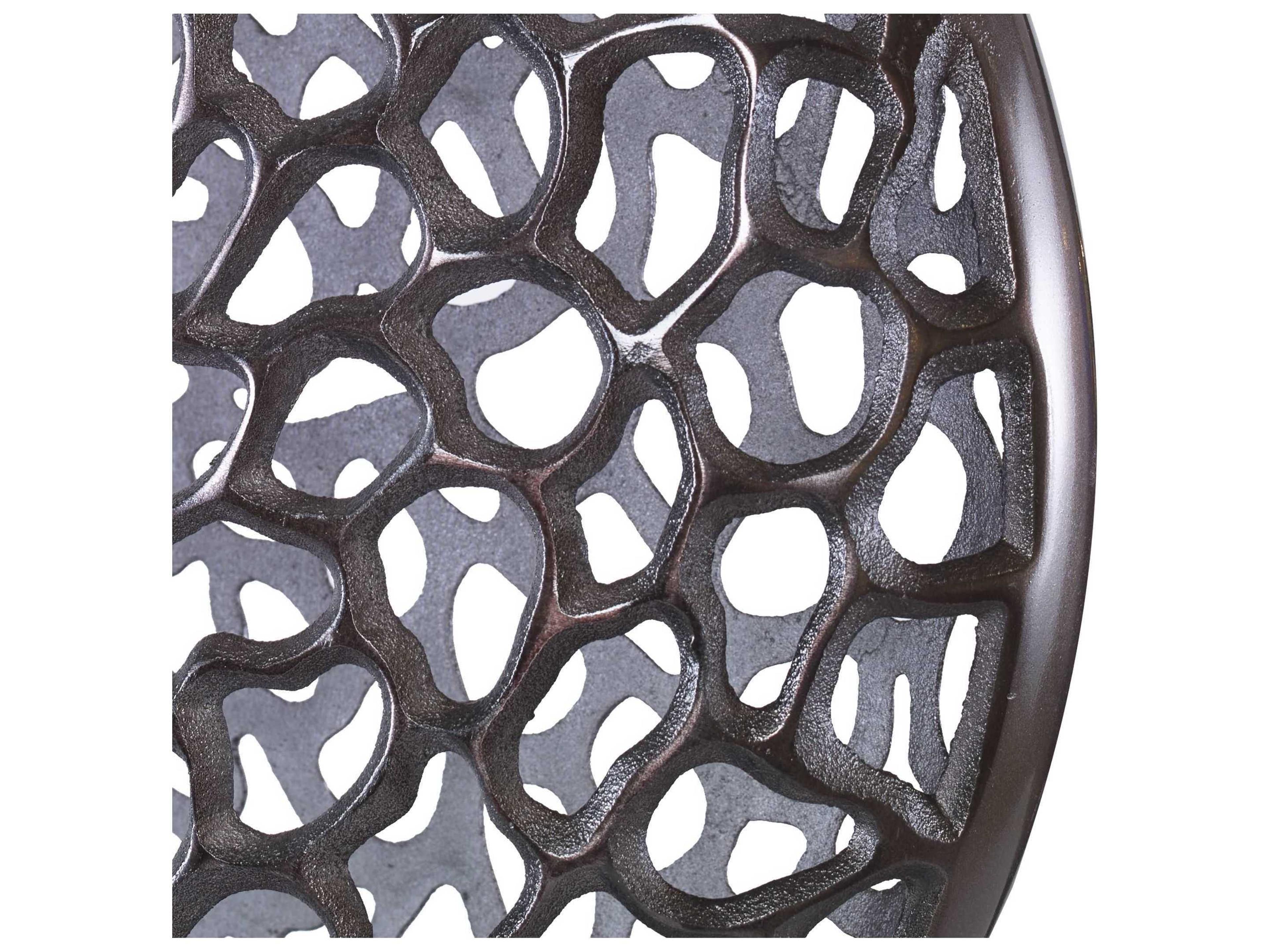 Uttermost Web Dark Bronze Vase