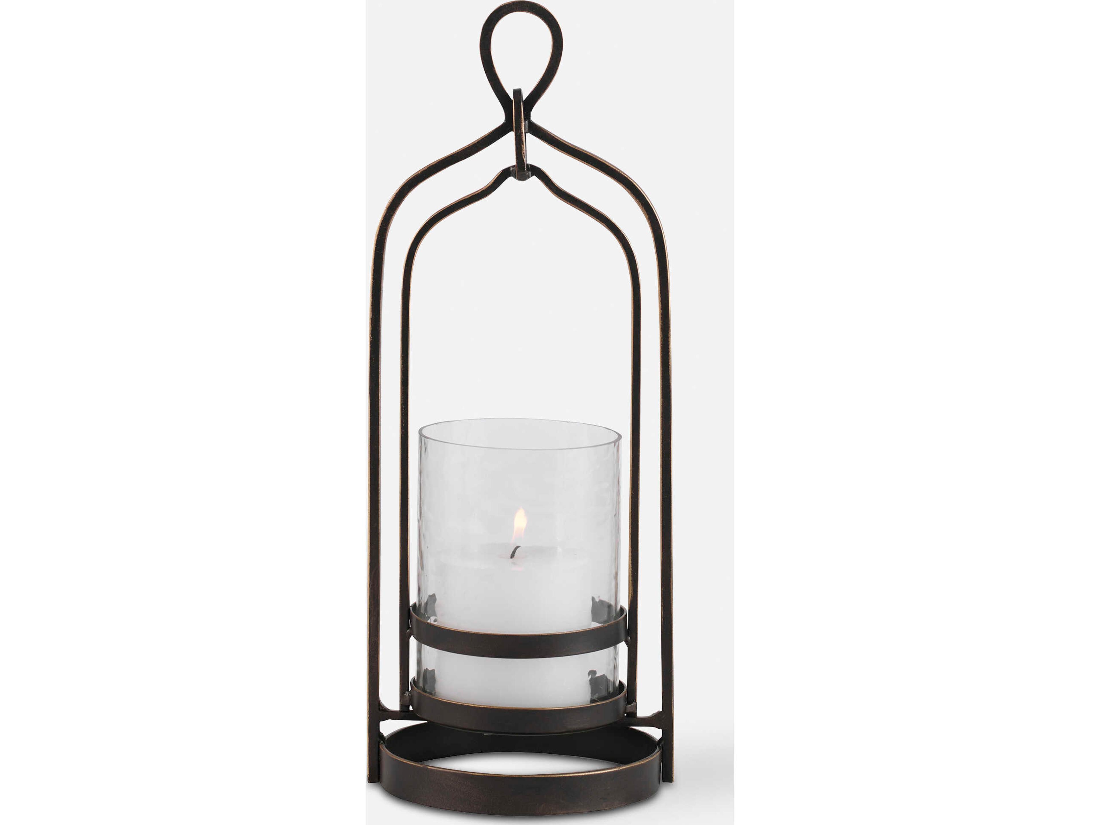 Uttermost Shepard Dark Bronze Candle Holder