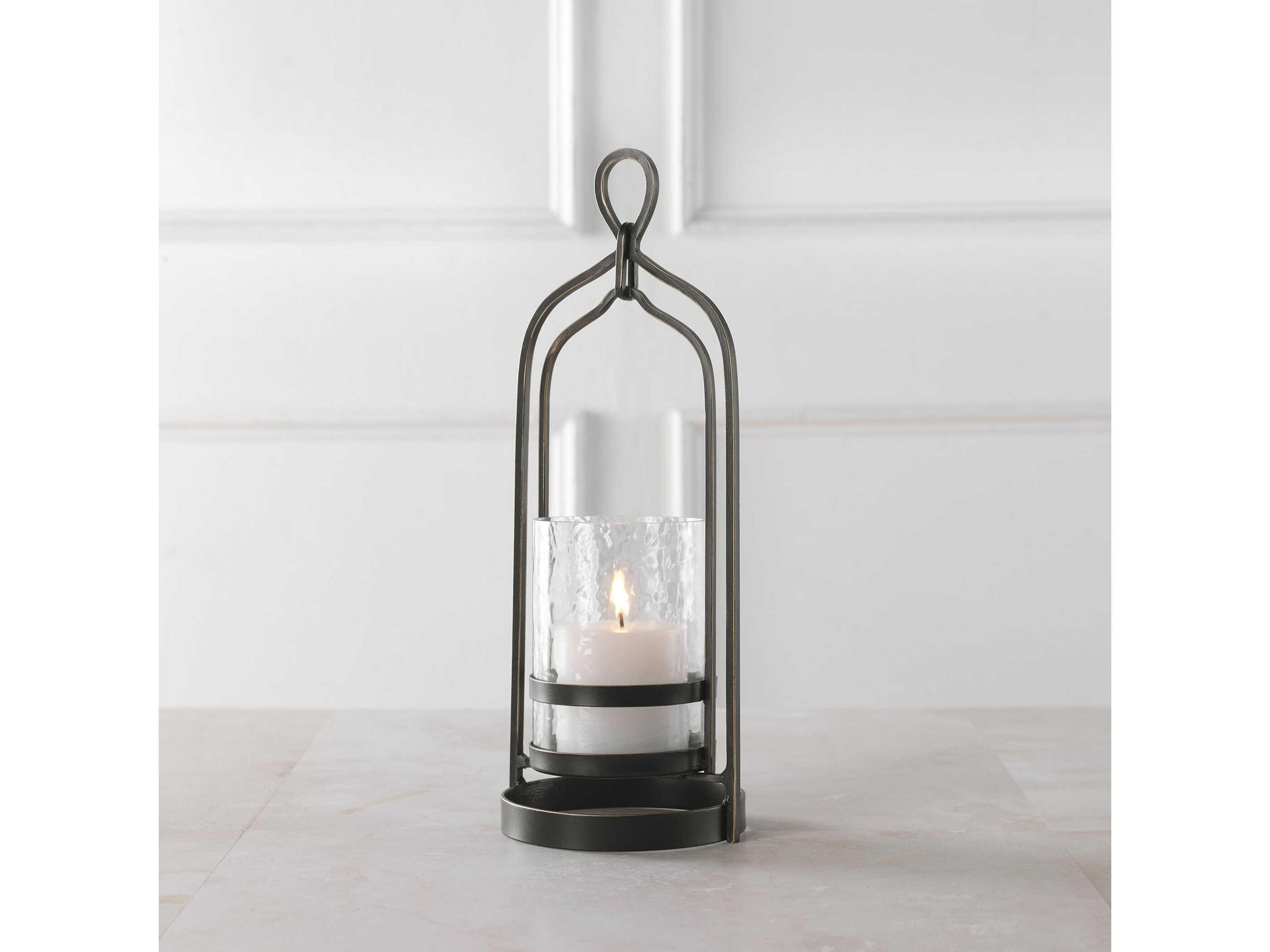 Uttermost Shepard Dark Bronze Candle Holder