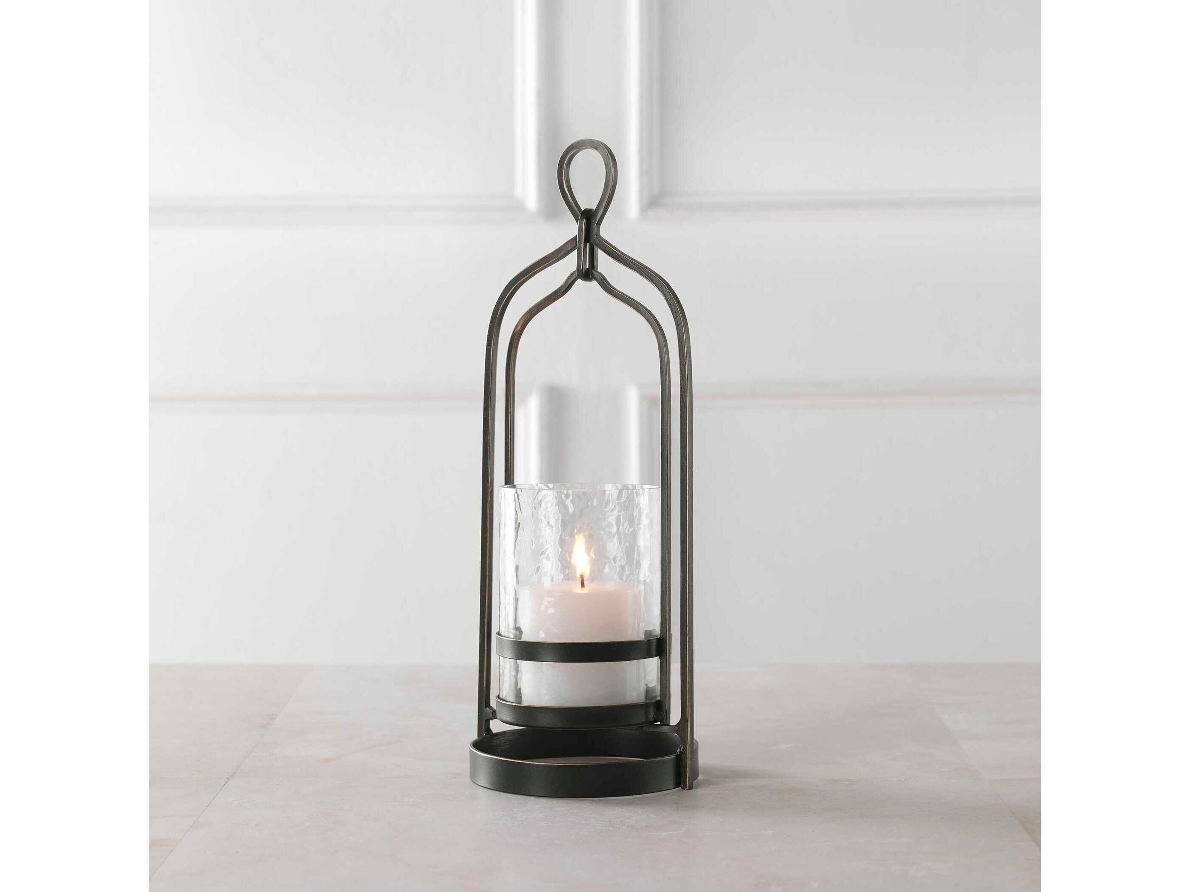 Uttermost Shepard Dark Bronze Candle Holder