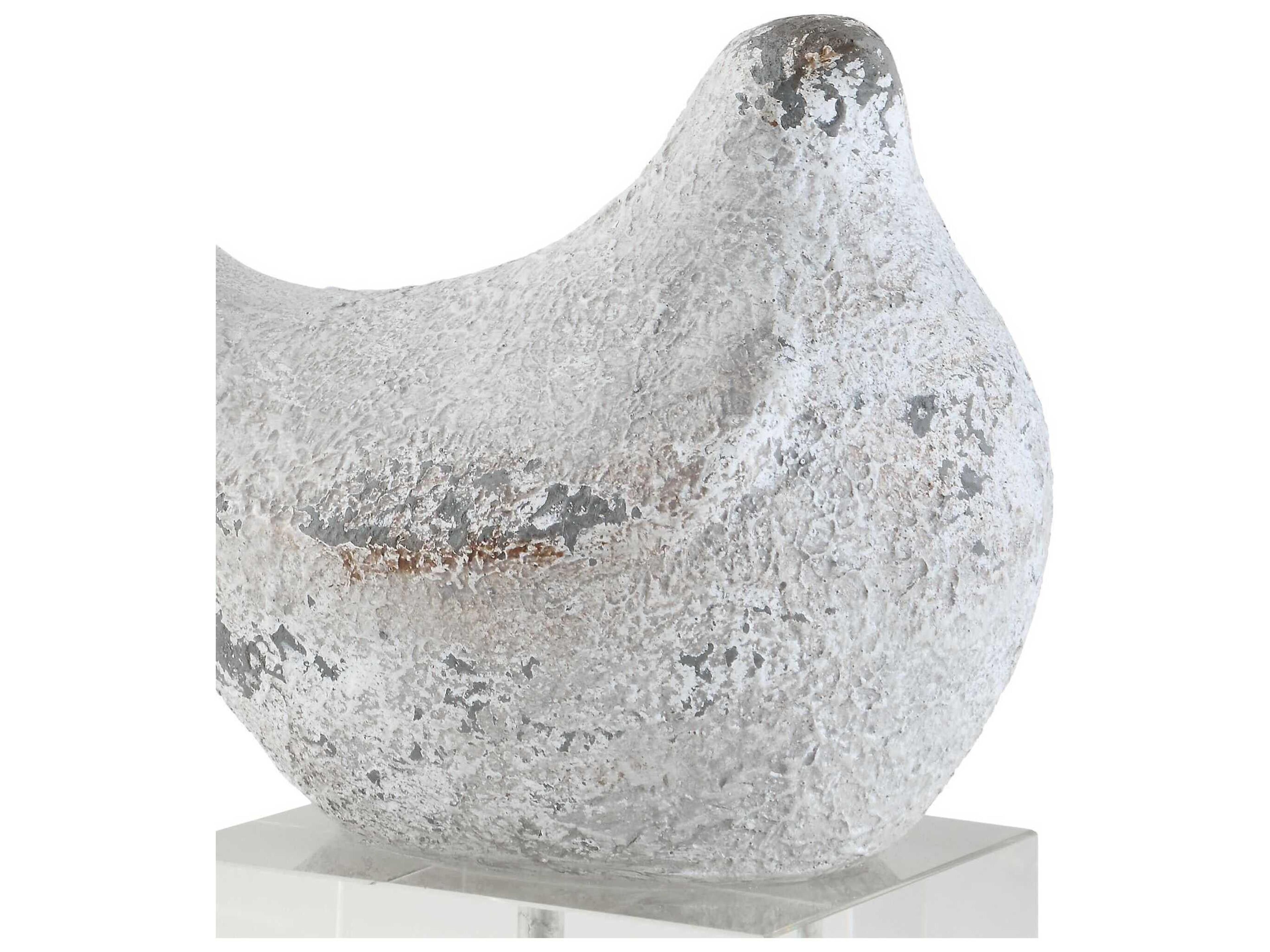 Uttermost Silver Better Together Bird Sculpture Set of 2