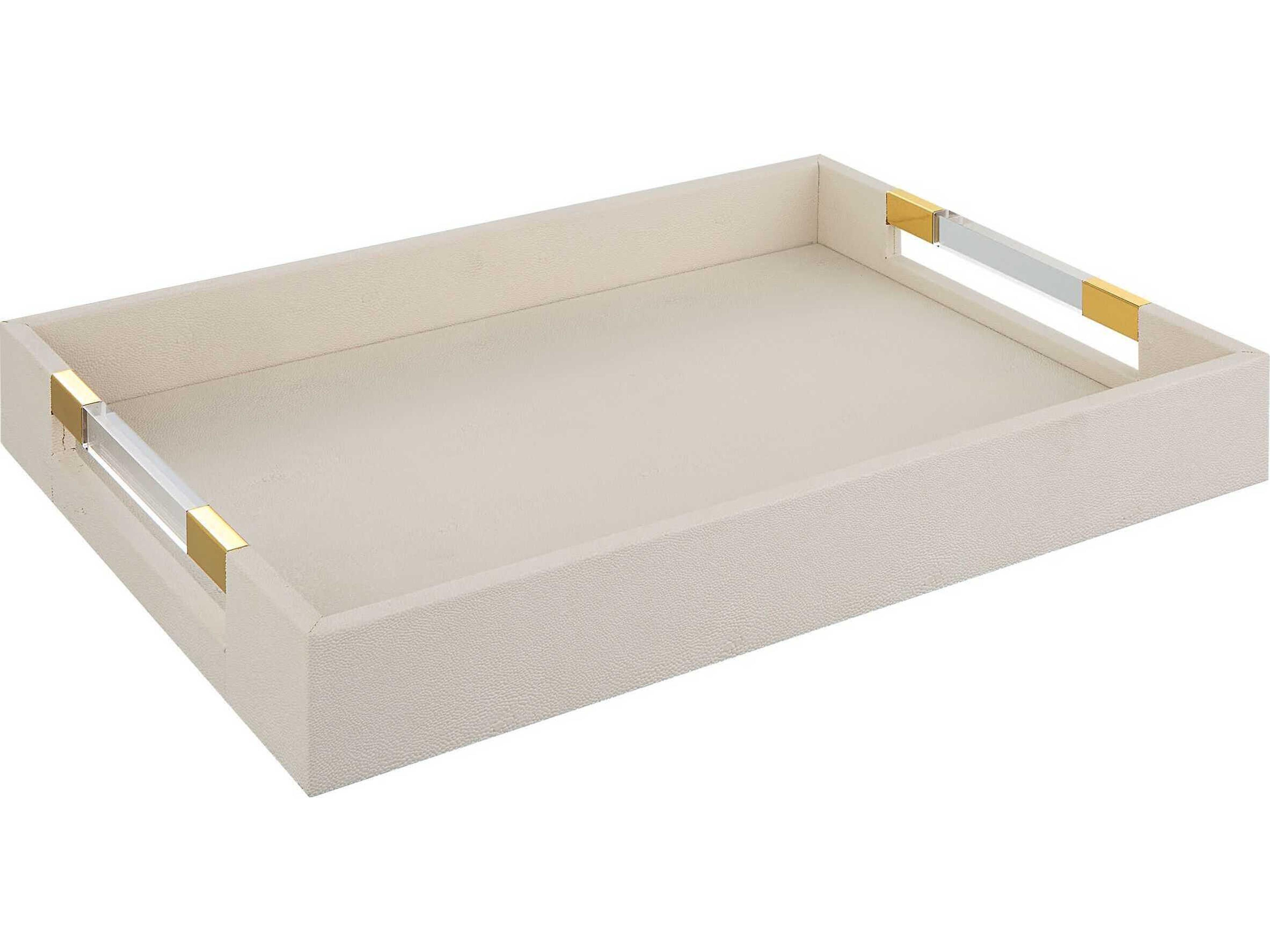 Uttermost Wessex White Serving Tray