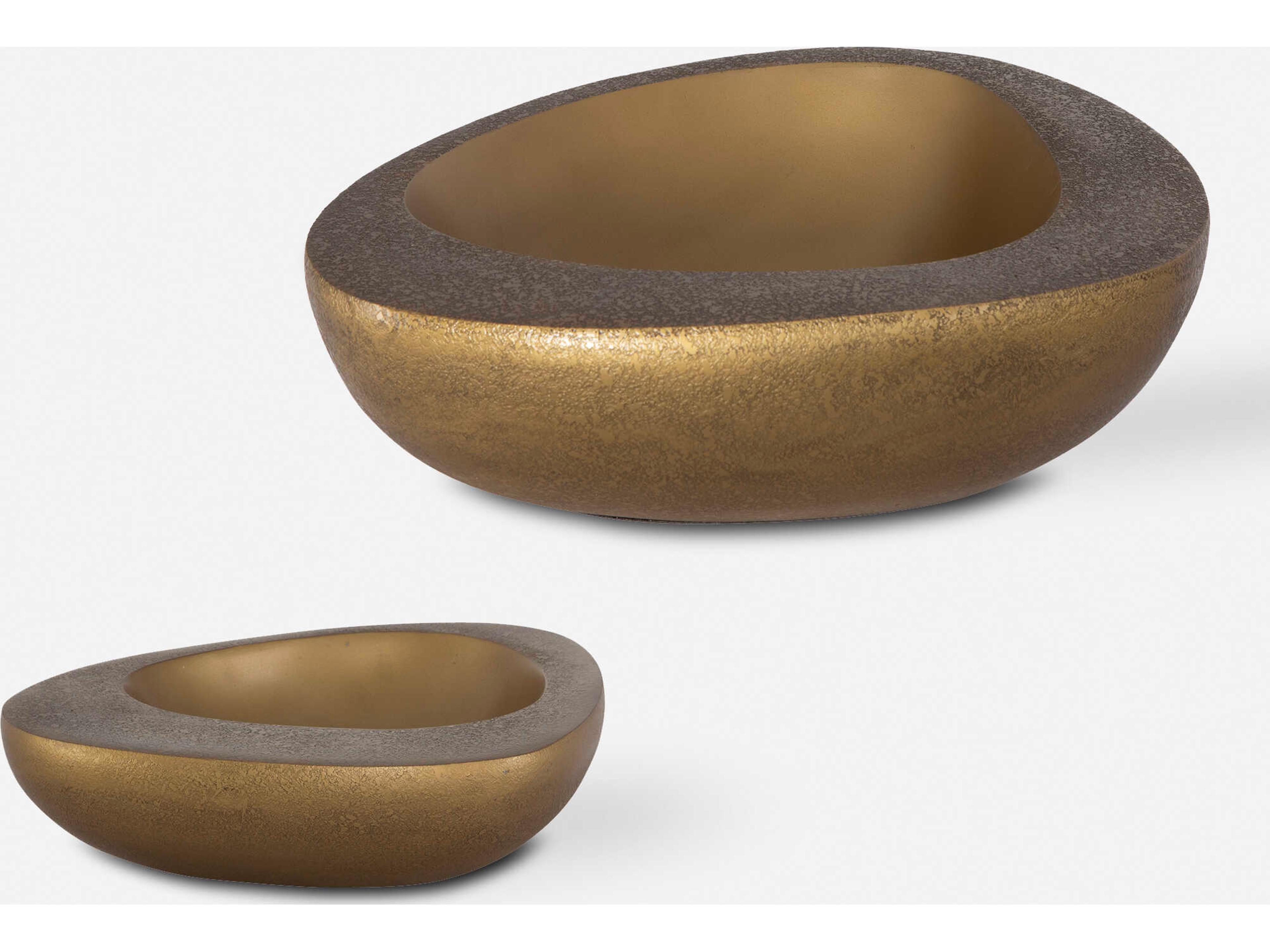 Ovate Decorative Bowl Set of 2