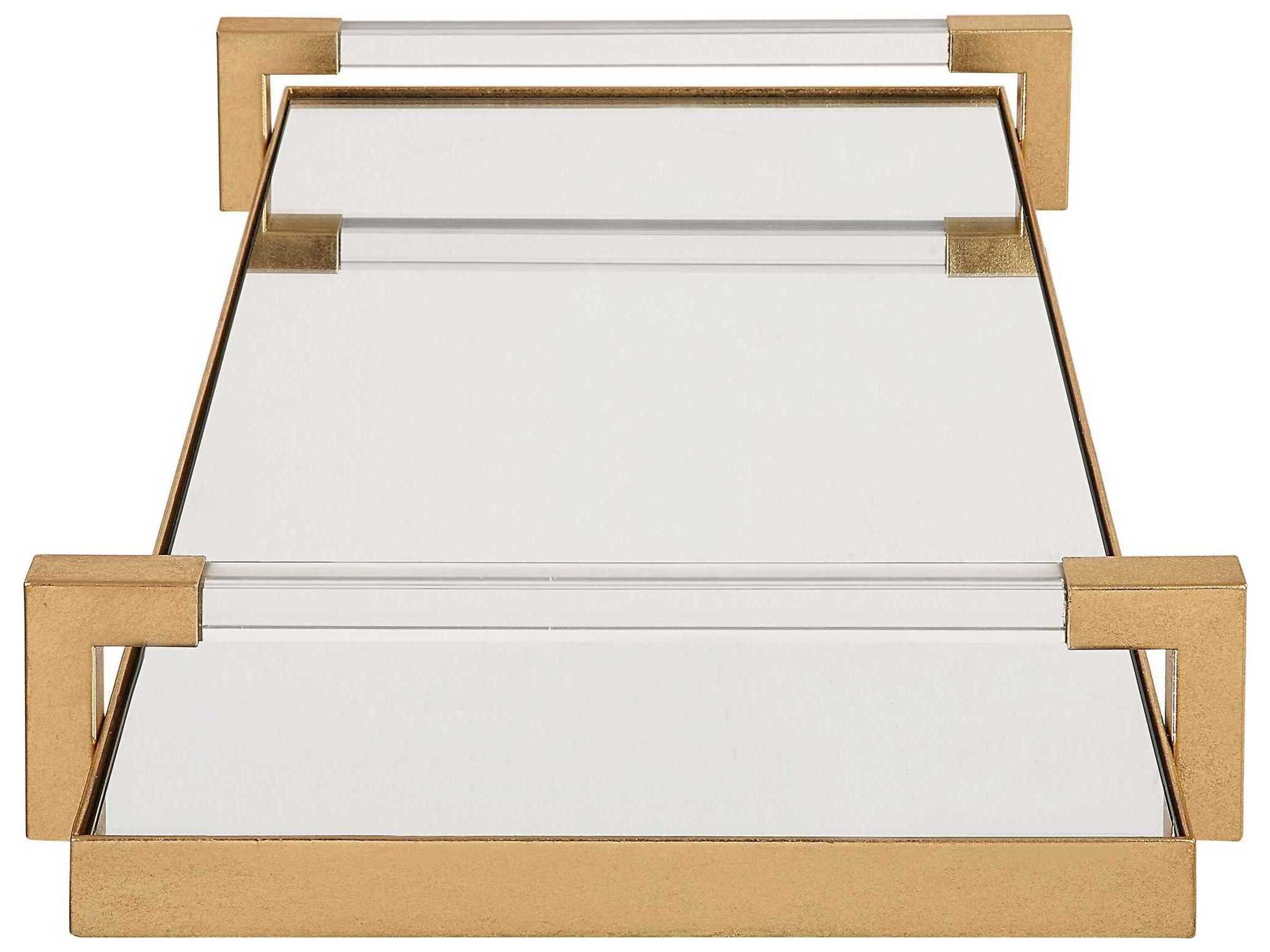Uttermost Deki Mirrored Serving Tray