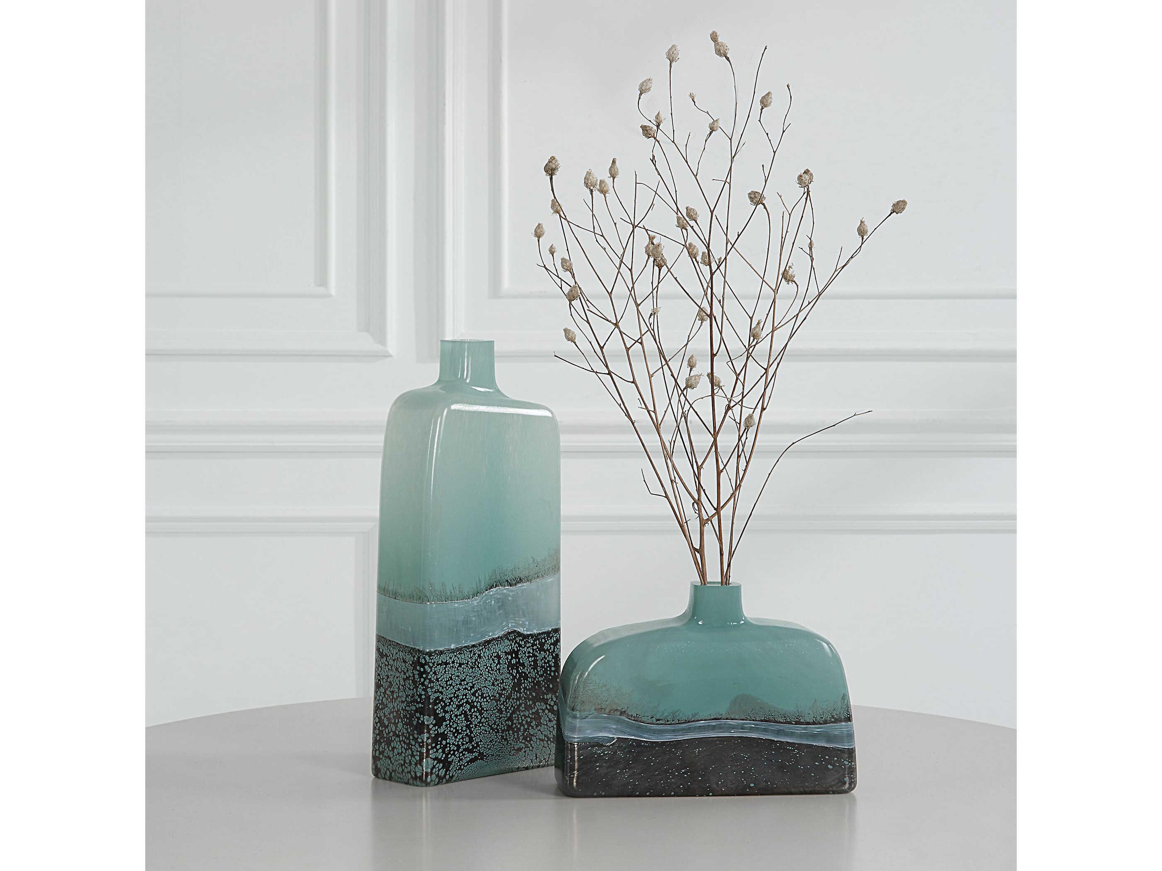 Uttermost Fuze Vase Set of 2