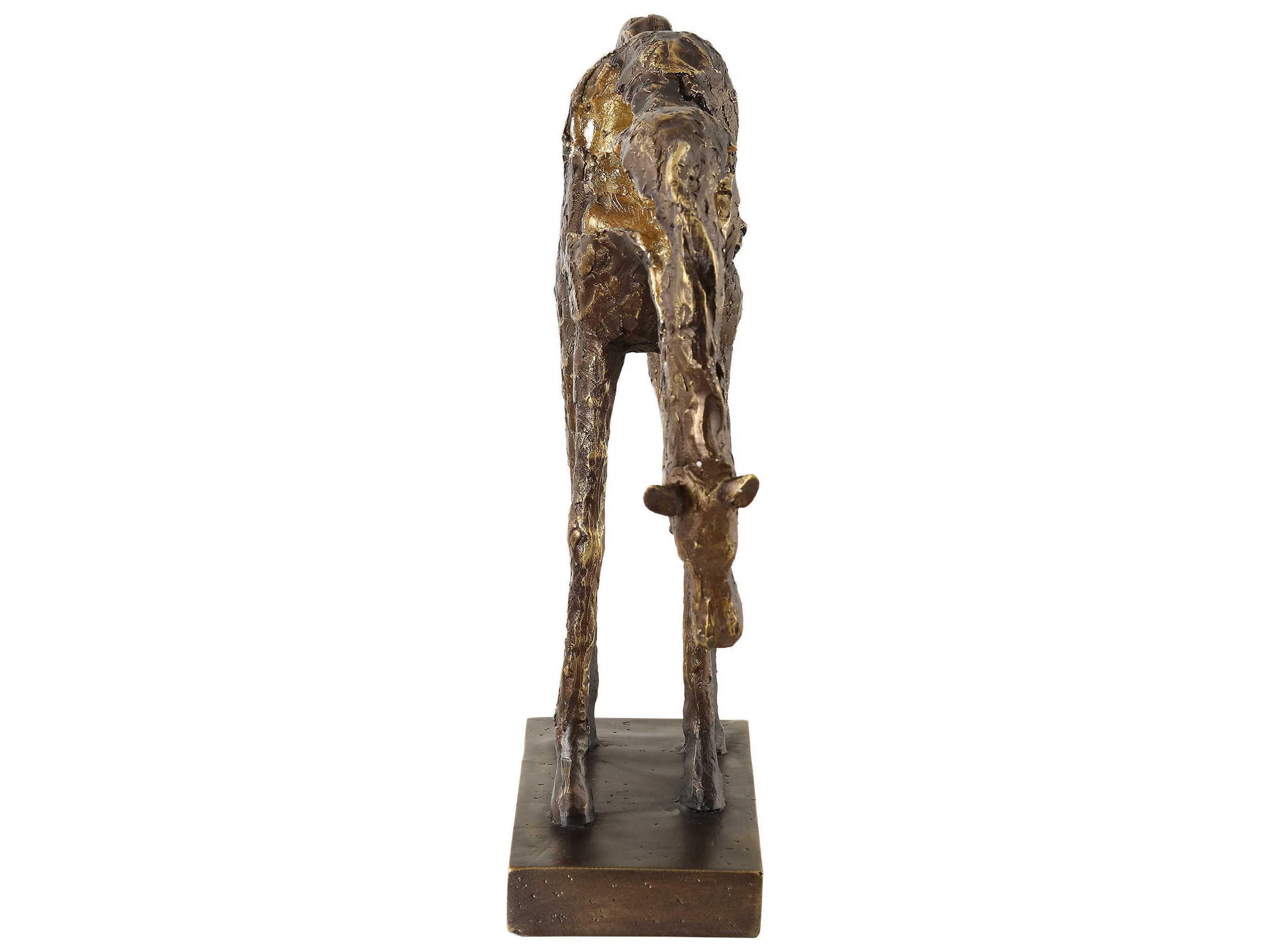 Uttermost Openly Grazing Horse Sculpture