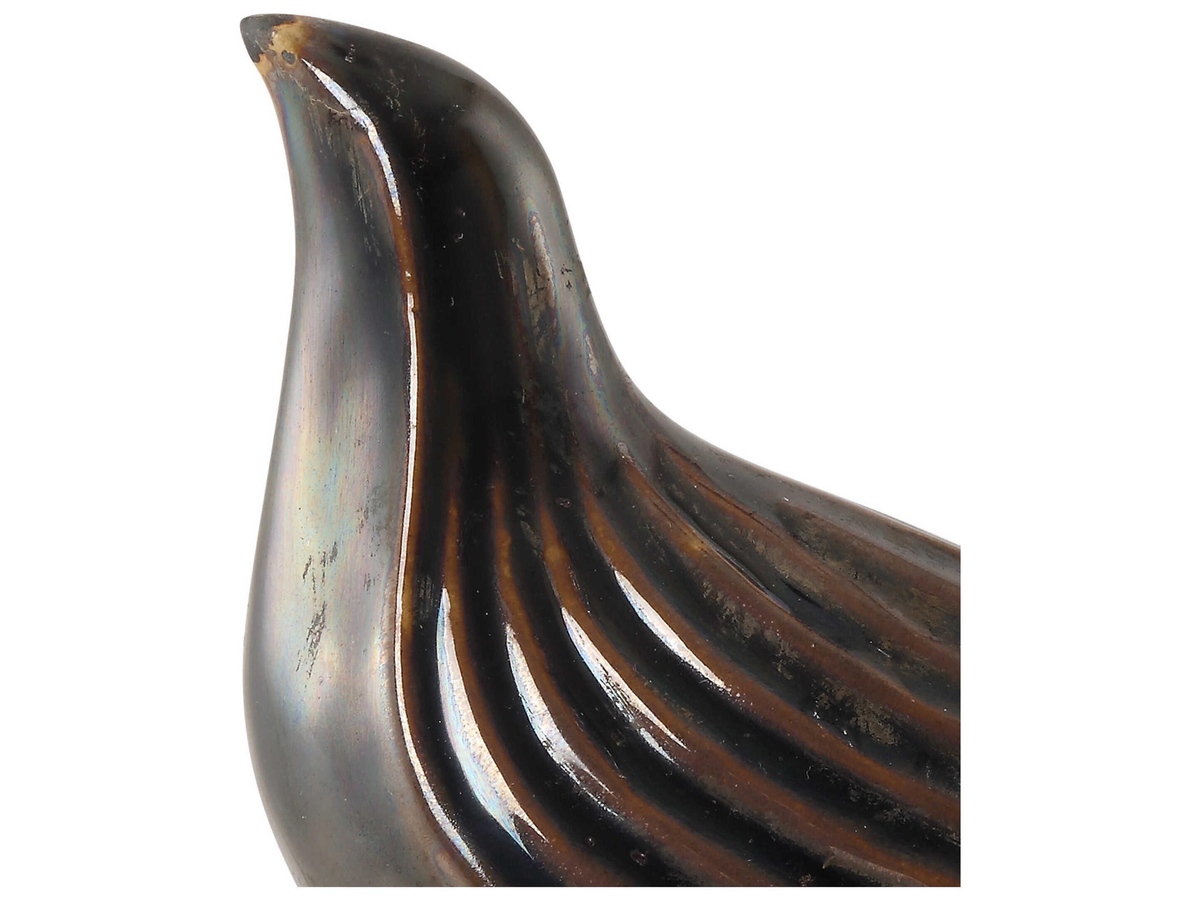 Uttermost Nesting Bird Gray Sculptures Set of 2