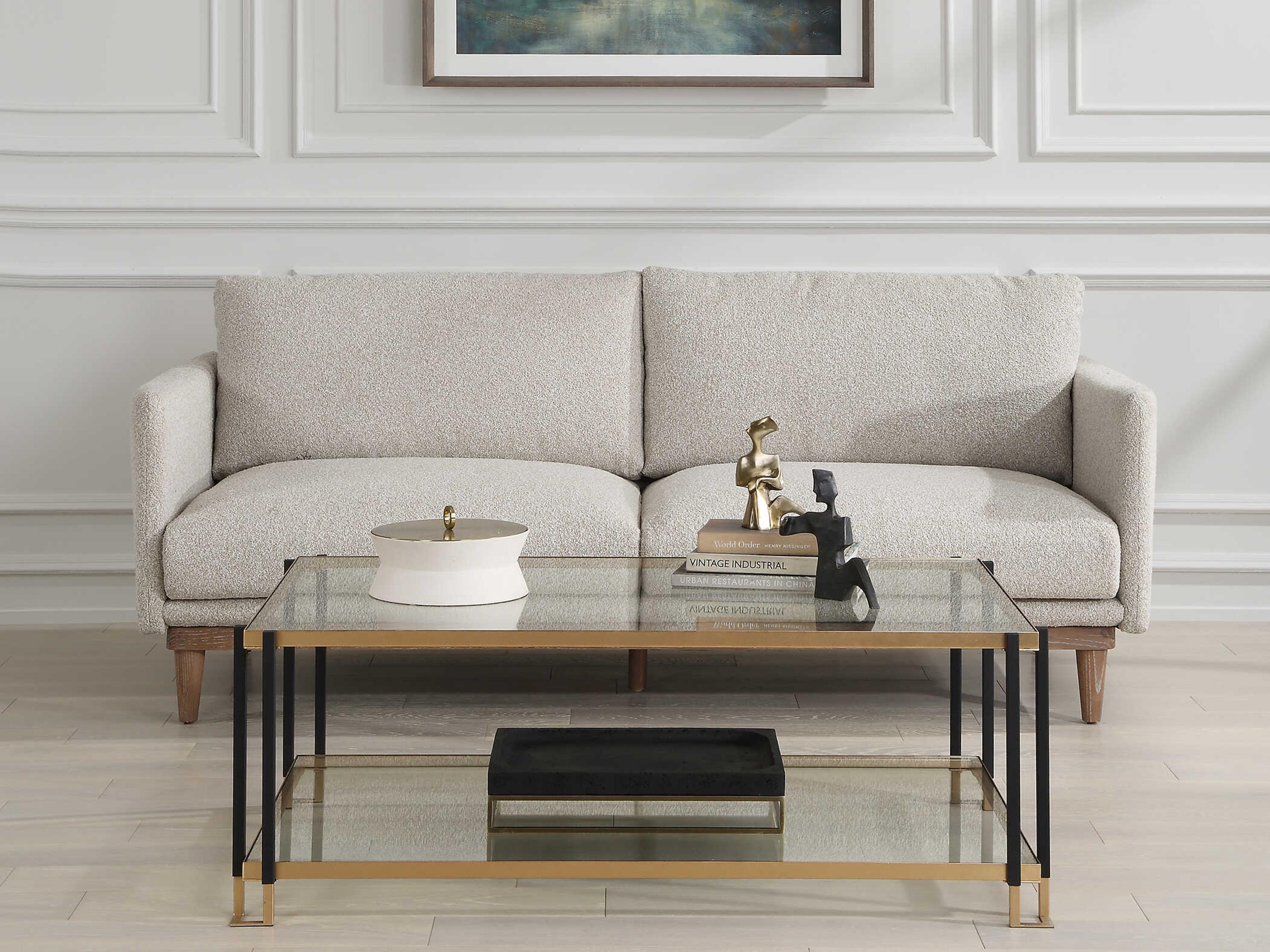 Uttermost Affection Bronze Gold Sculpture Set of 2