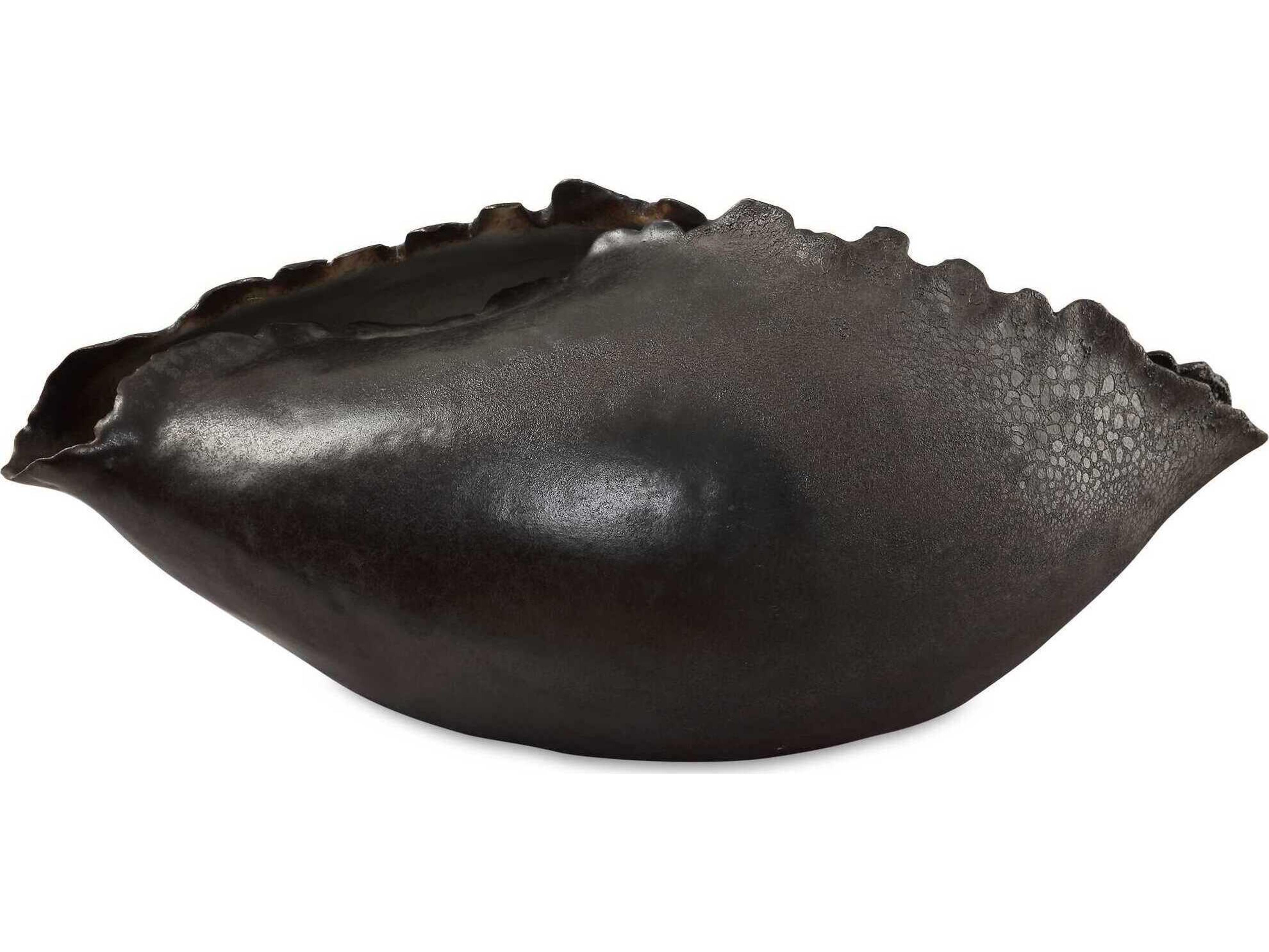 Uttermost Blossom Bronzed Metallic Vase