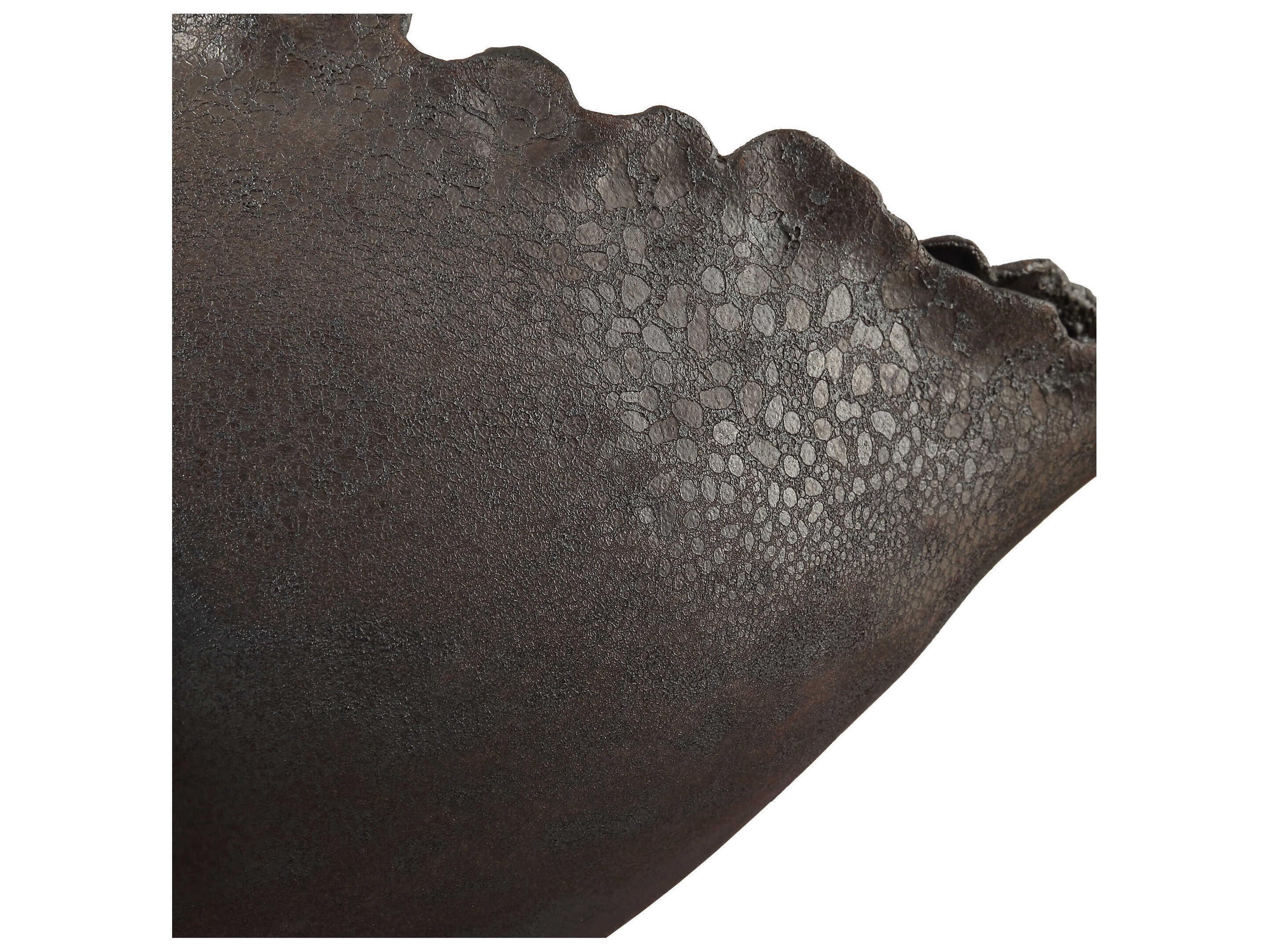 Uttermost Blossom Bronzed Metallic Vase