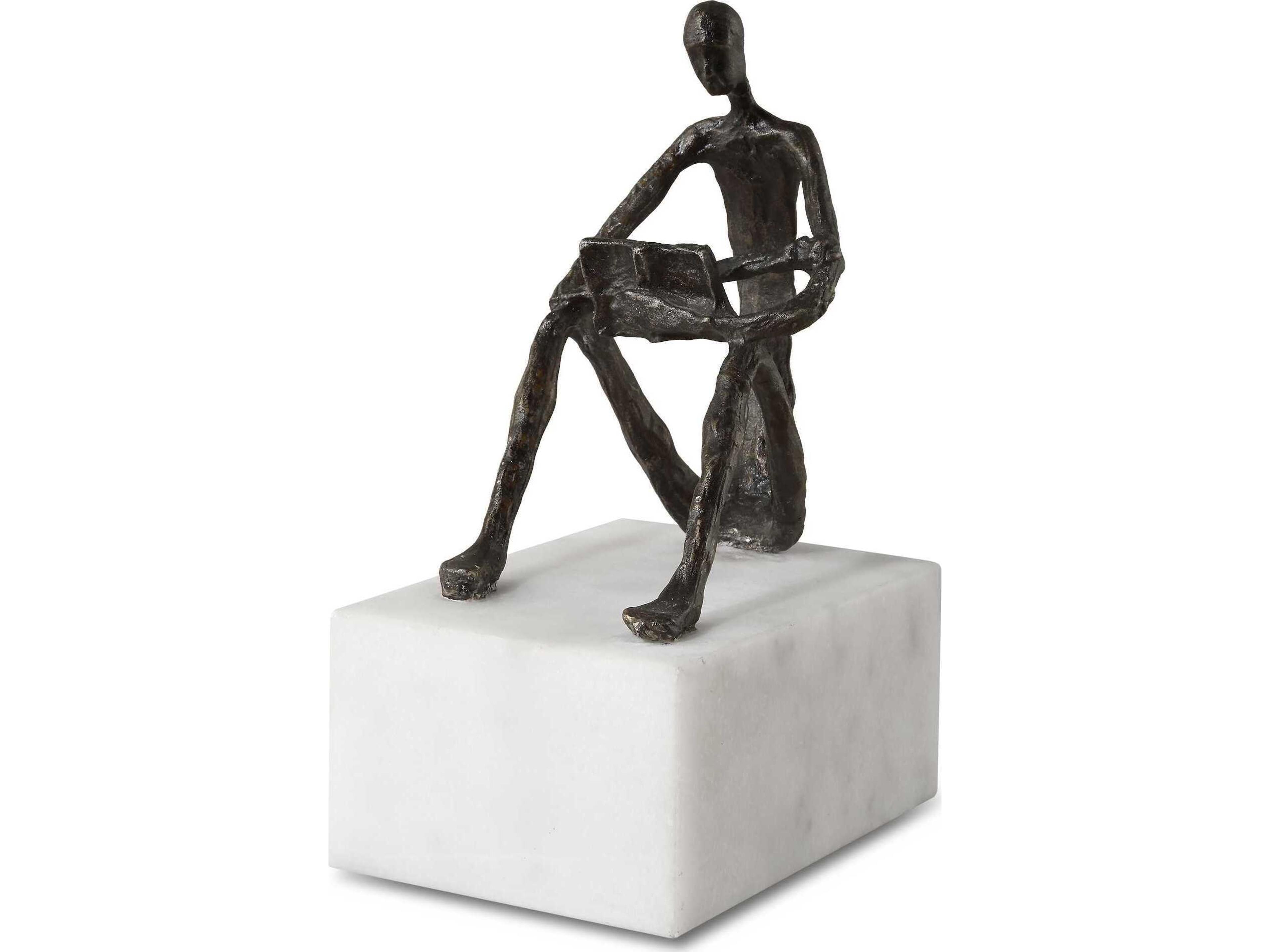 Sit Back, Relax And Read, Iron Sculpture