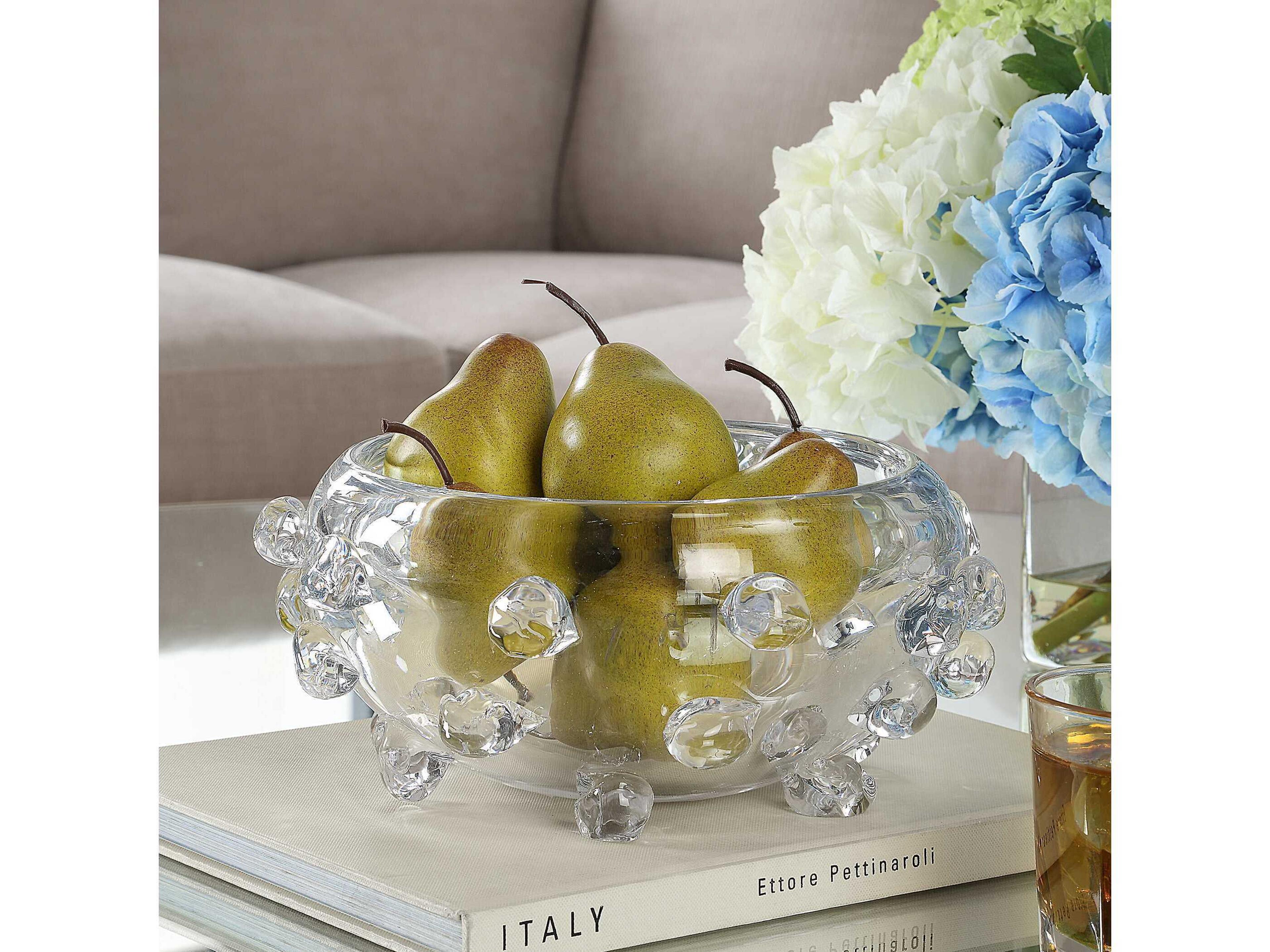 Uttermost Aura Clear Decorative Bowl