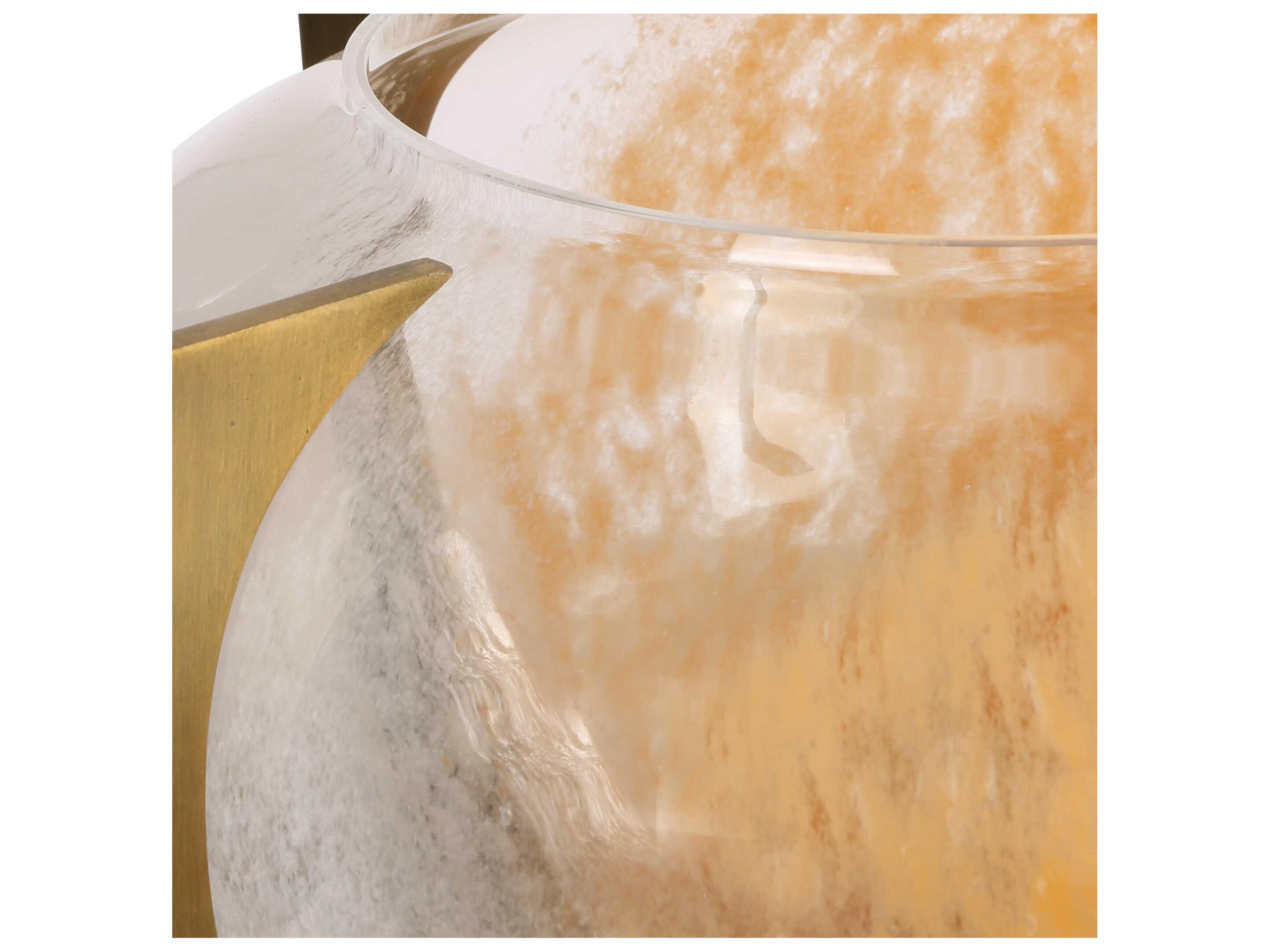 Uttermost Amber Swirl Vase