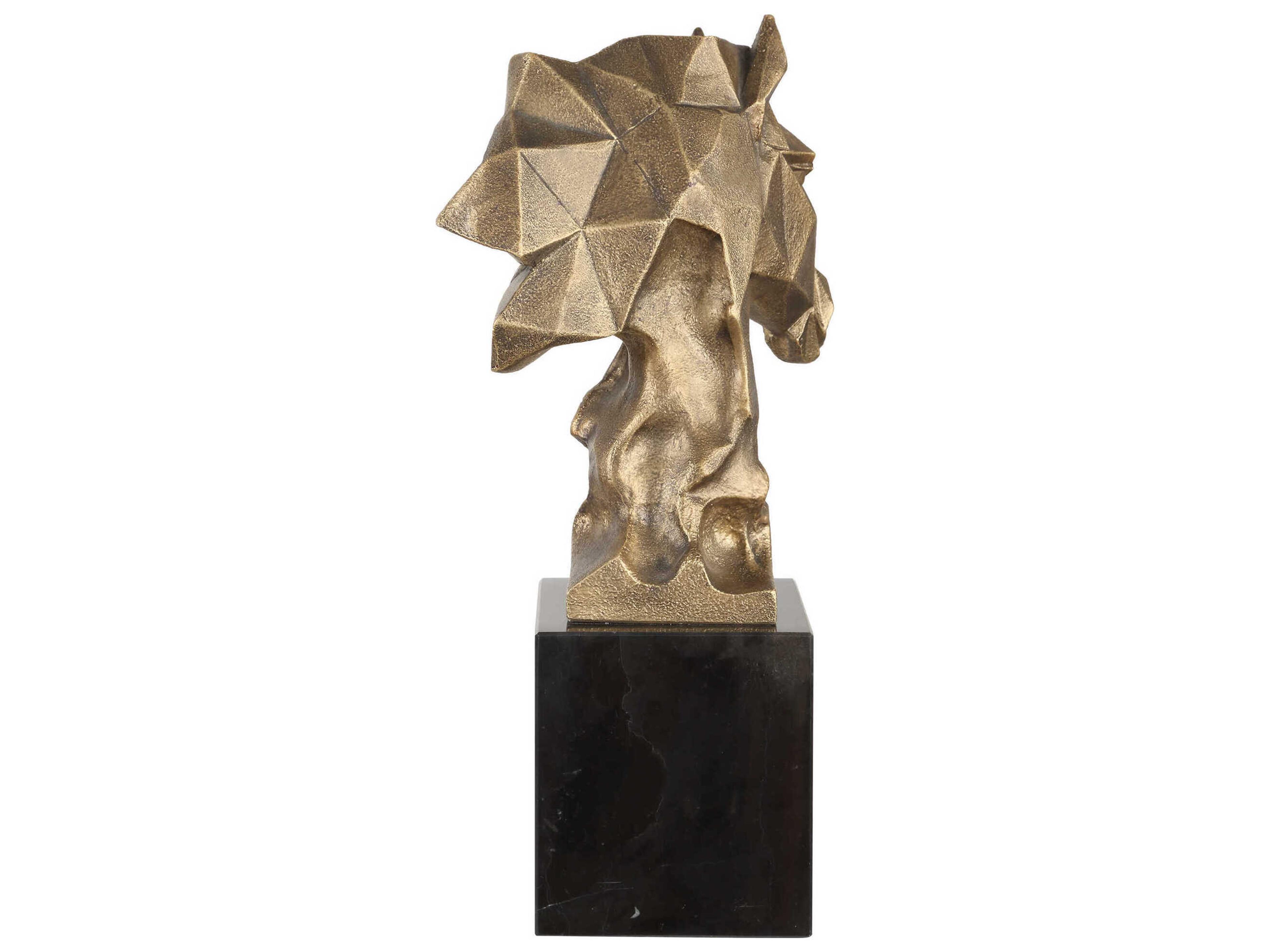 Uttermost Chiseled Horse Bust Sculpture