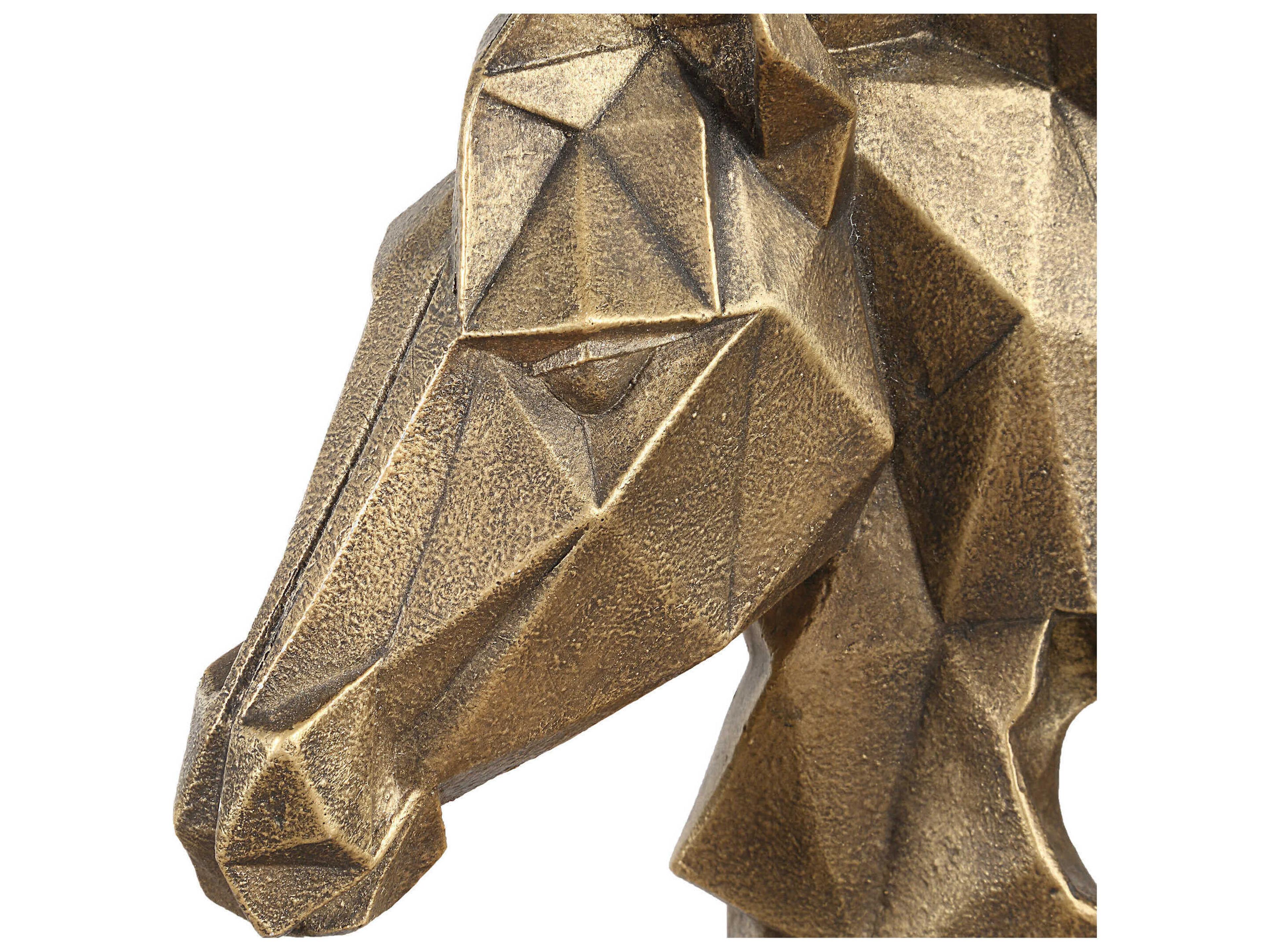 Uttermost Chiseled Horse Bust Sculpture
