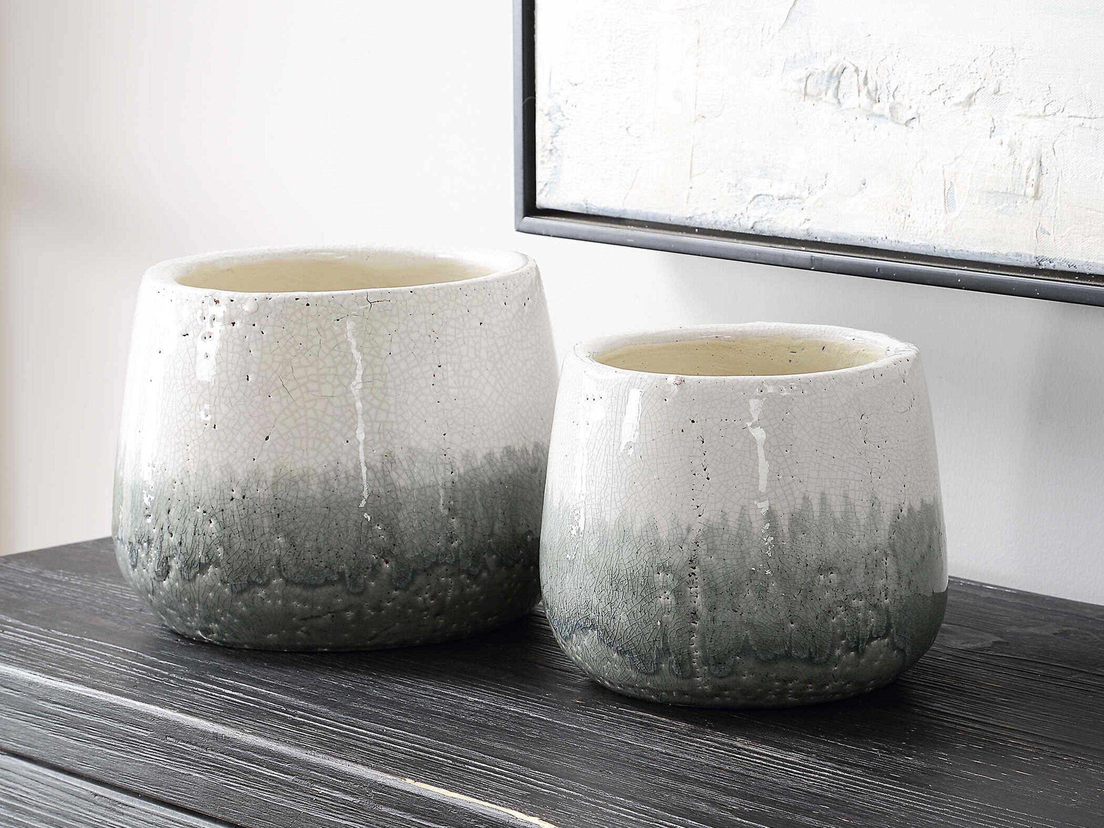 Uttermost Nimbus Vases Set of 2