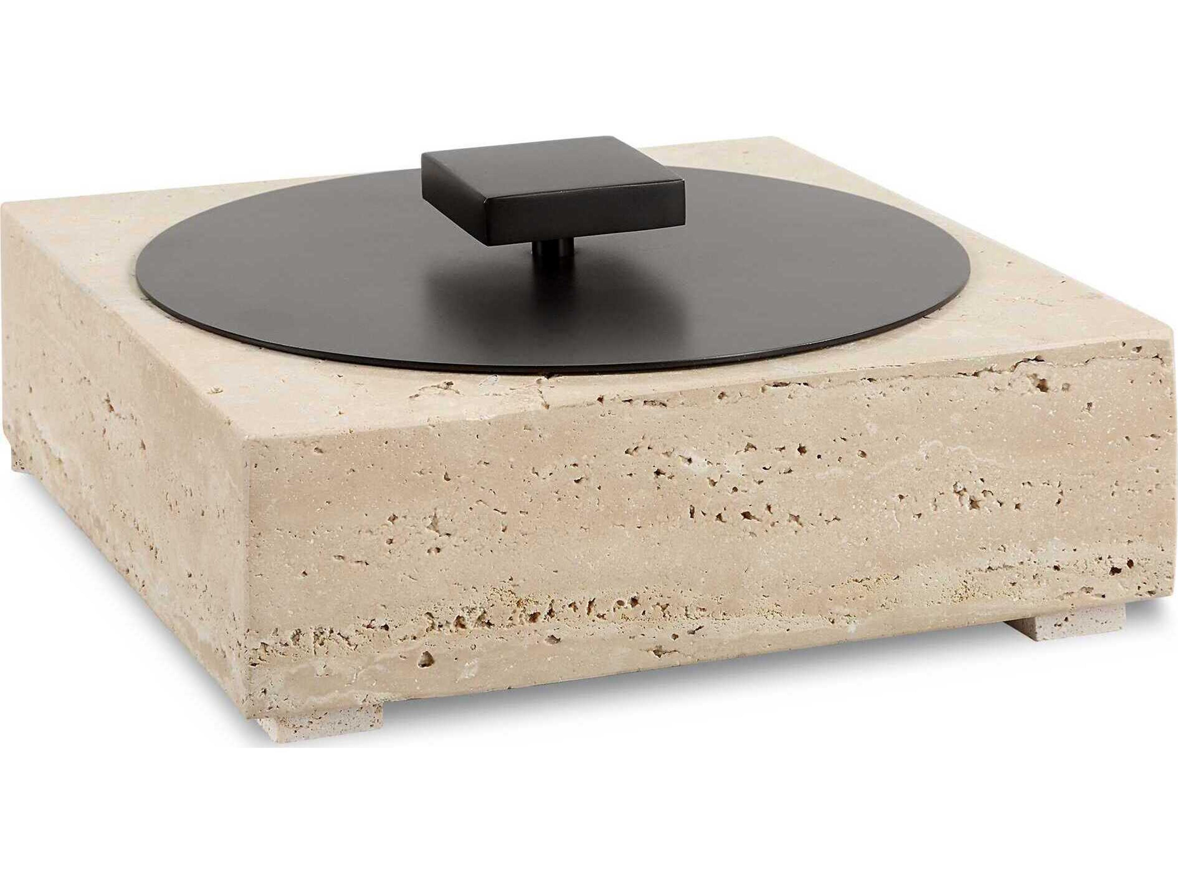 Natural Luxe Travertine Box