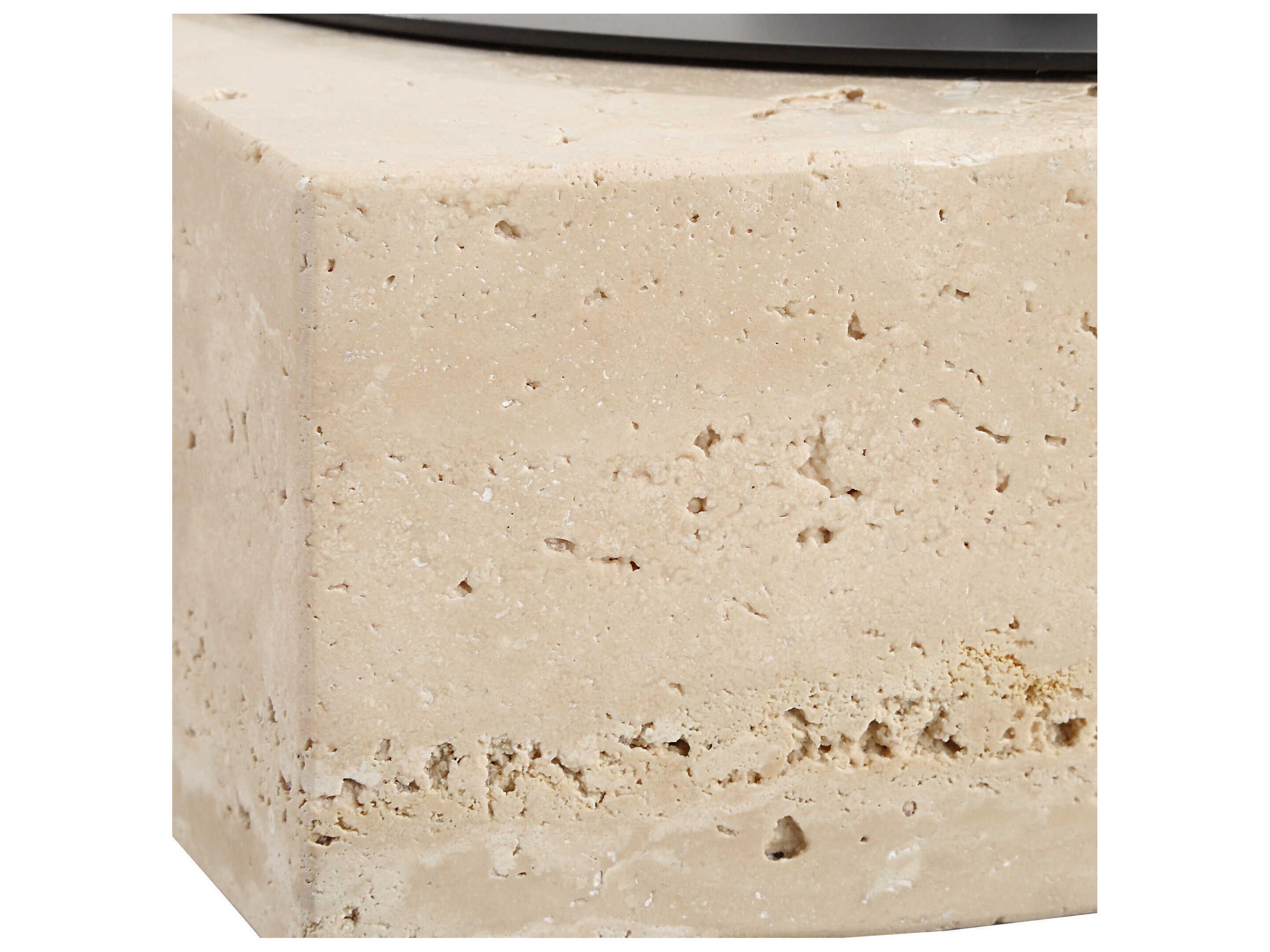 Uttermost Natural Luxe Travertine Box