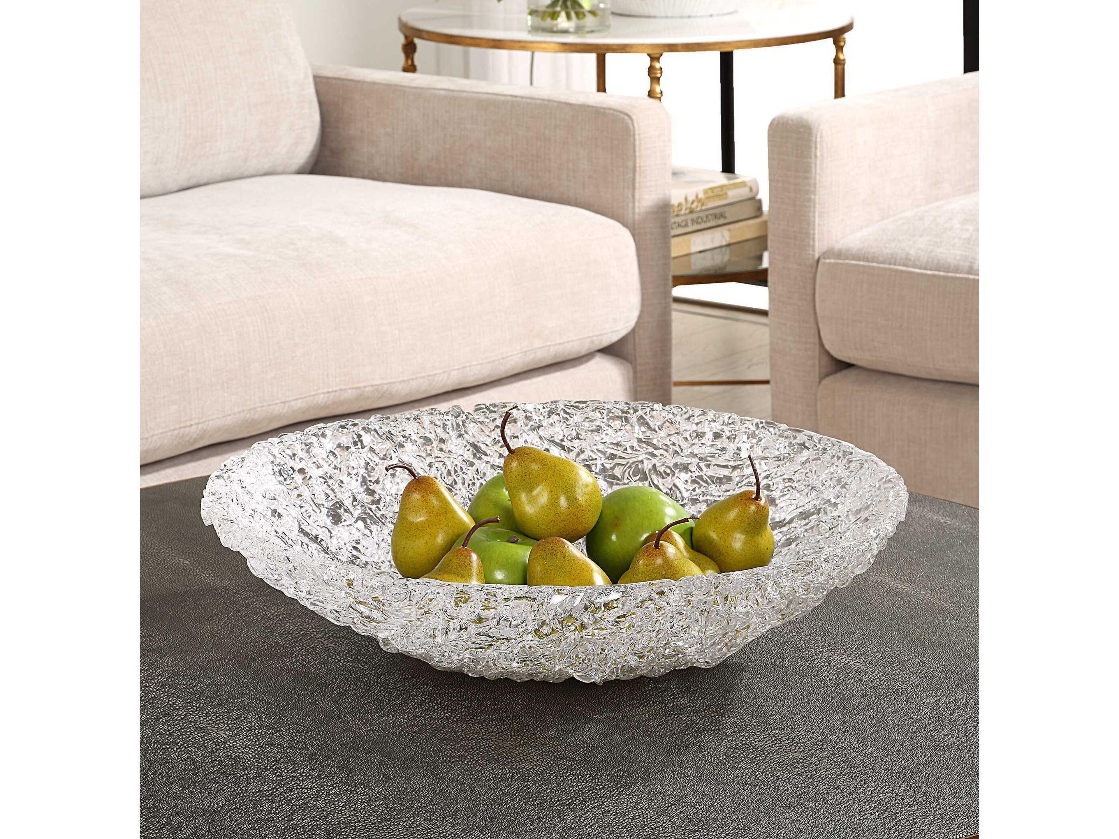 Uttermost Glint Glass Decorative Bowl