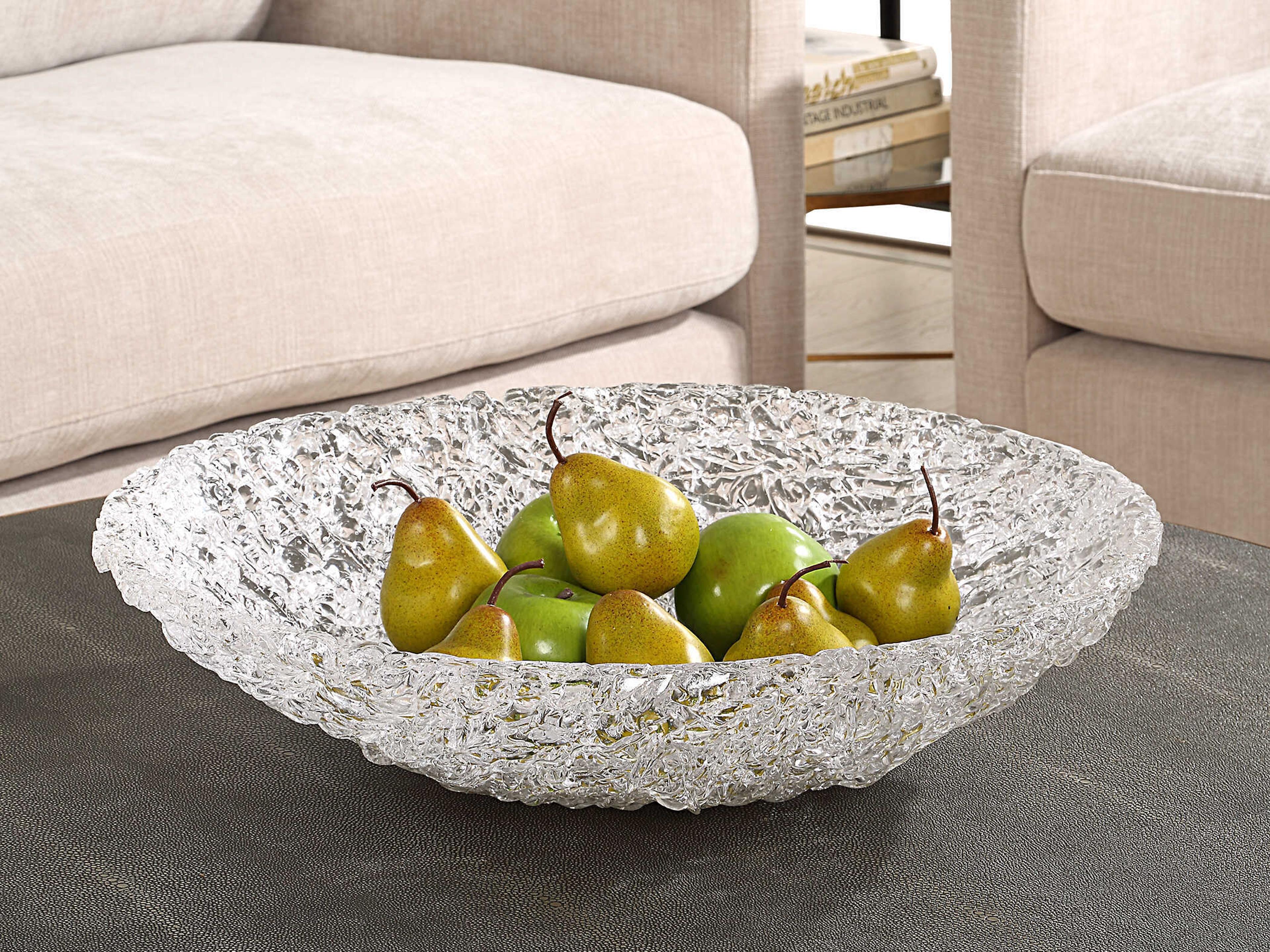 Uttermost Glint Glass Decorative Bowl