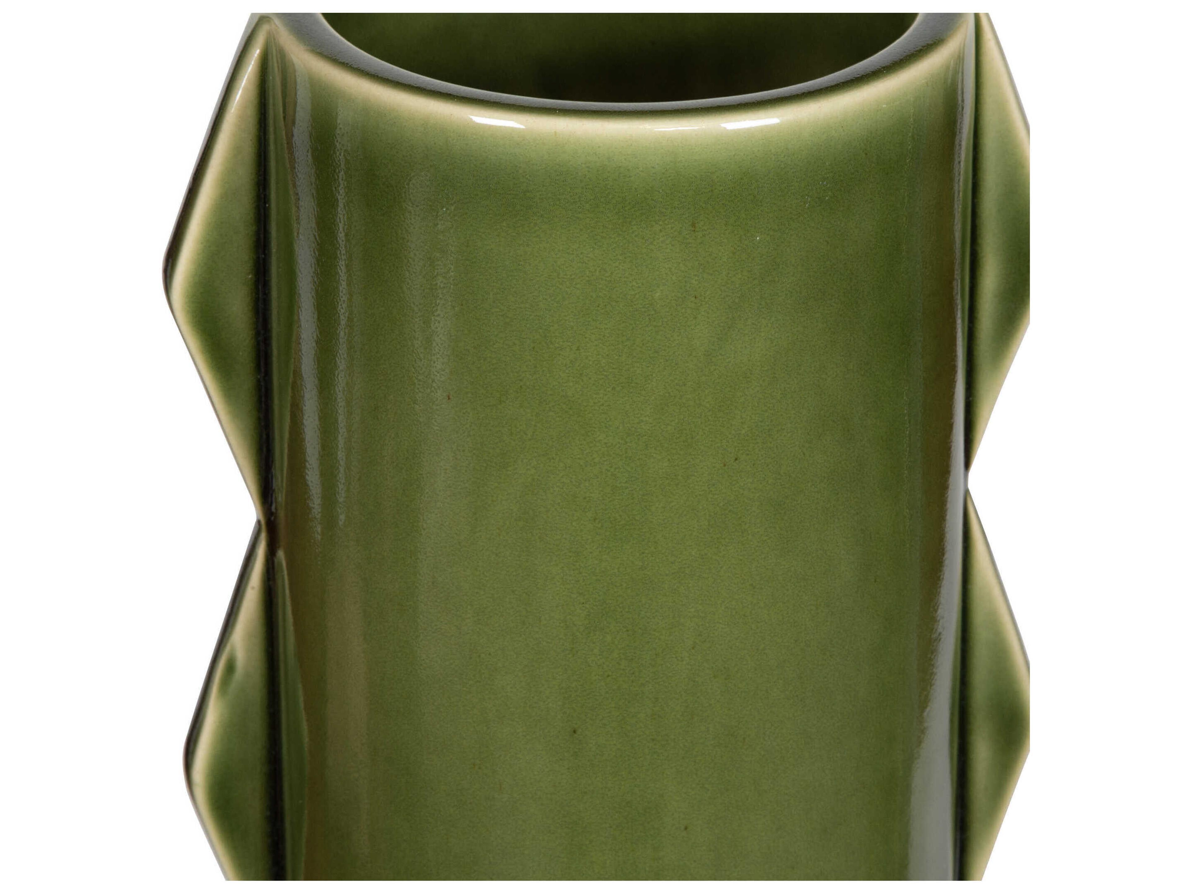Uttermost Meander Green Vase Set of 2
