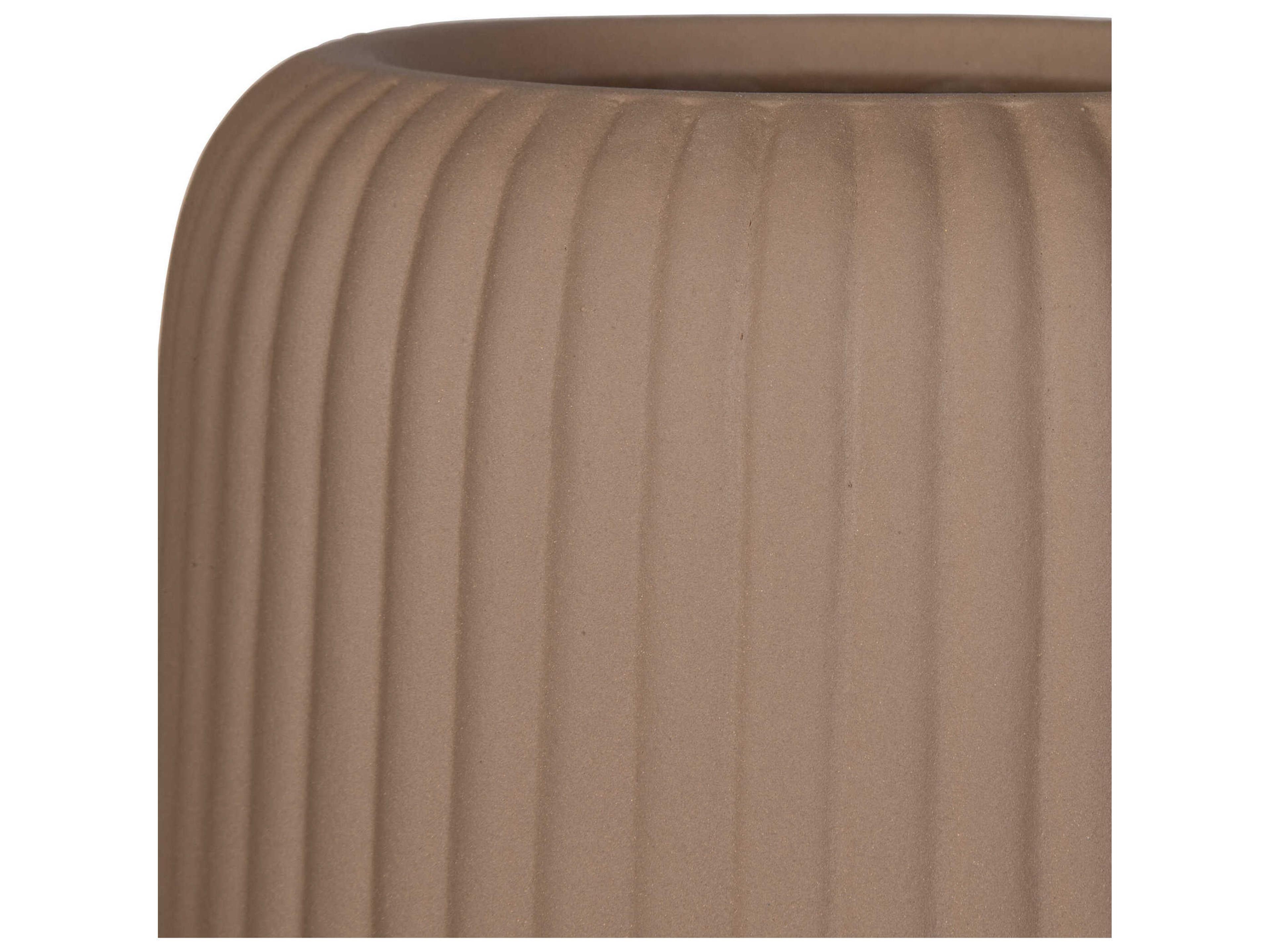 Uttermost Ridge Light Brown Vase Set of 2