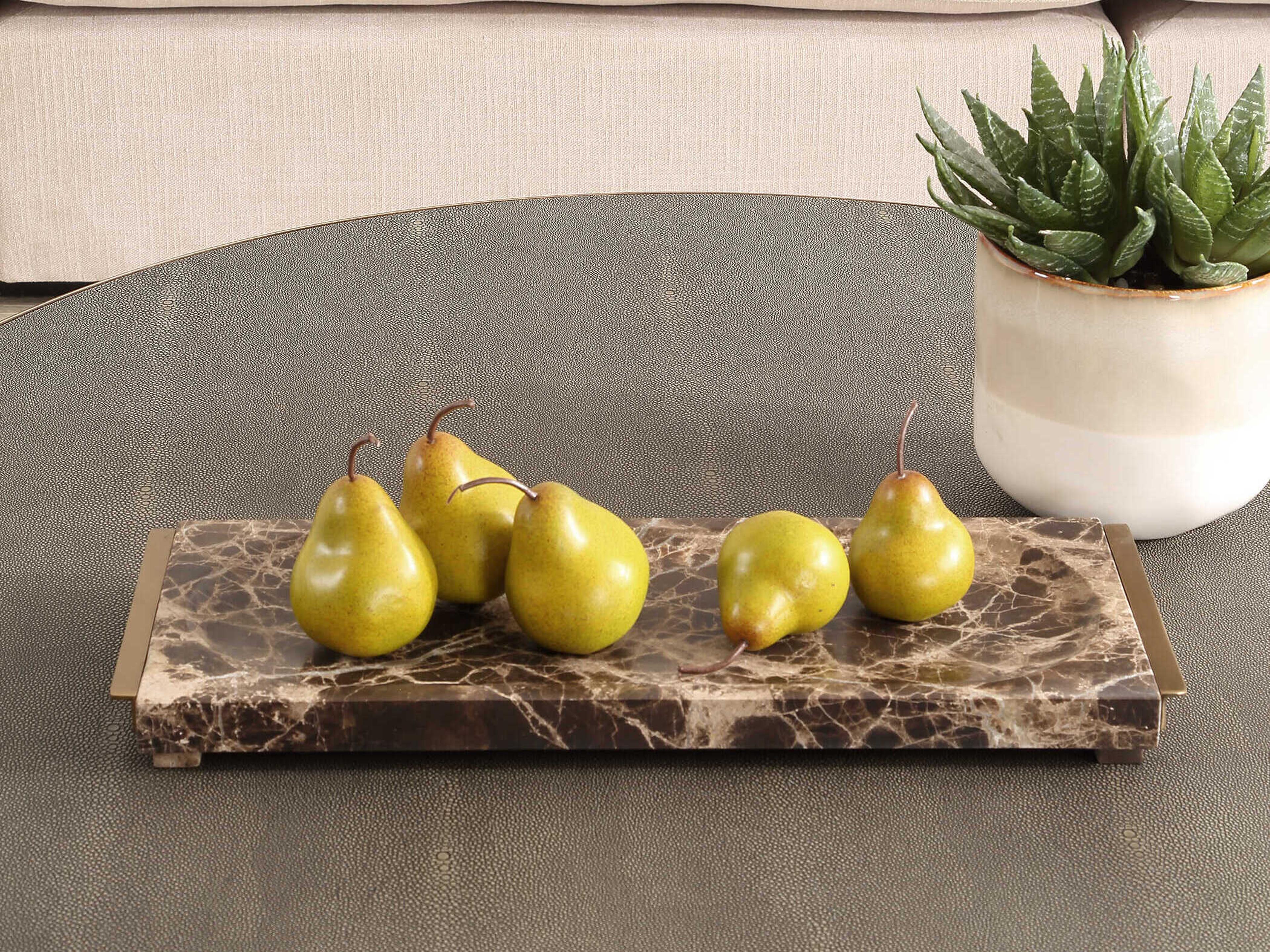 Uttermost Marble Tray Crest
