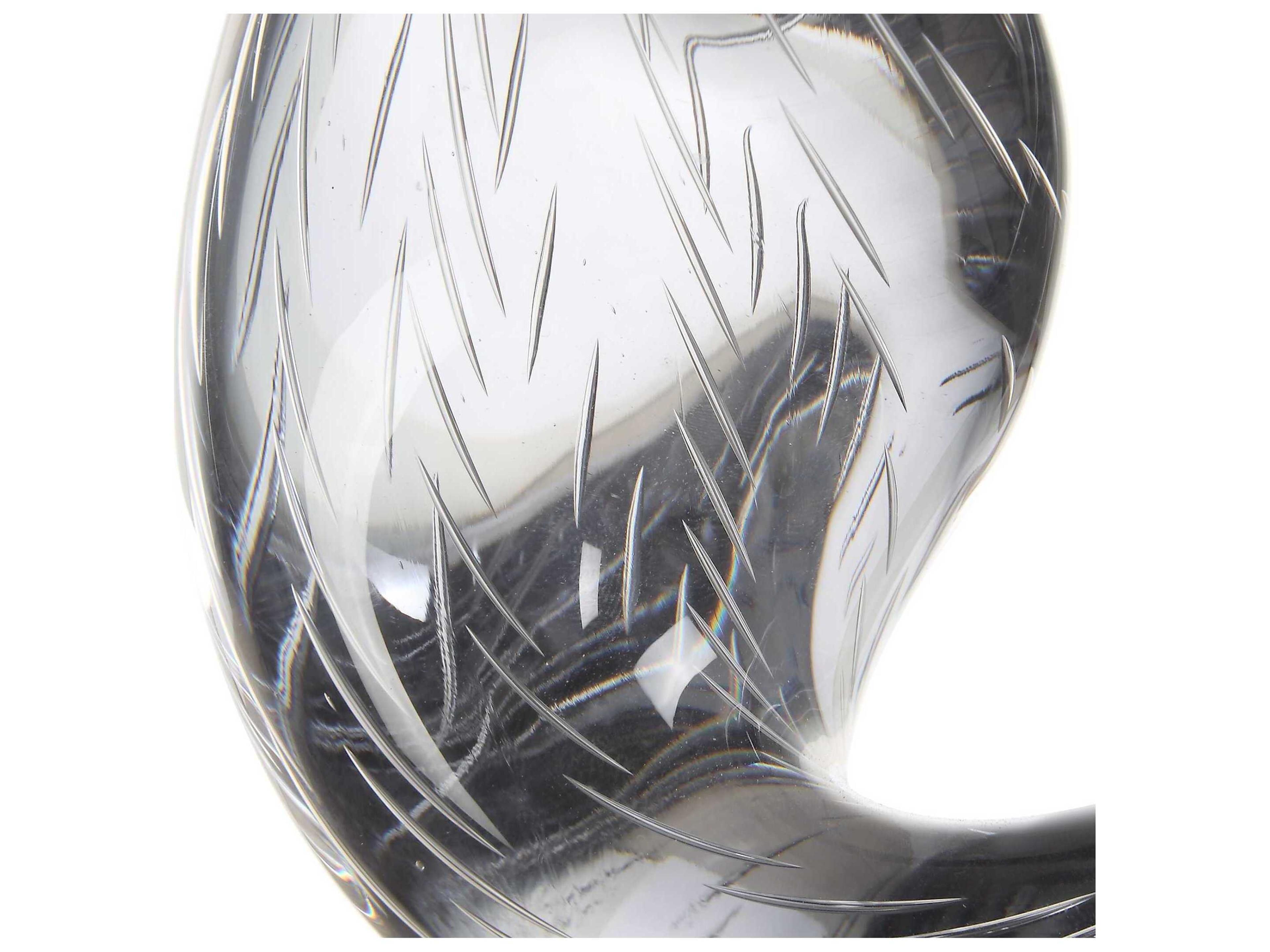 Uttermost Luminous Twist Glass Sculpture