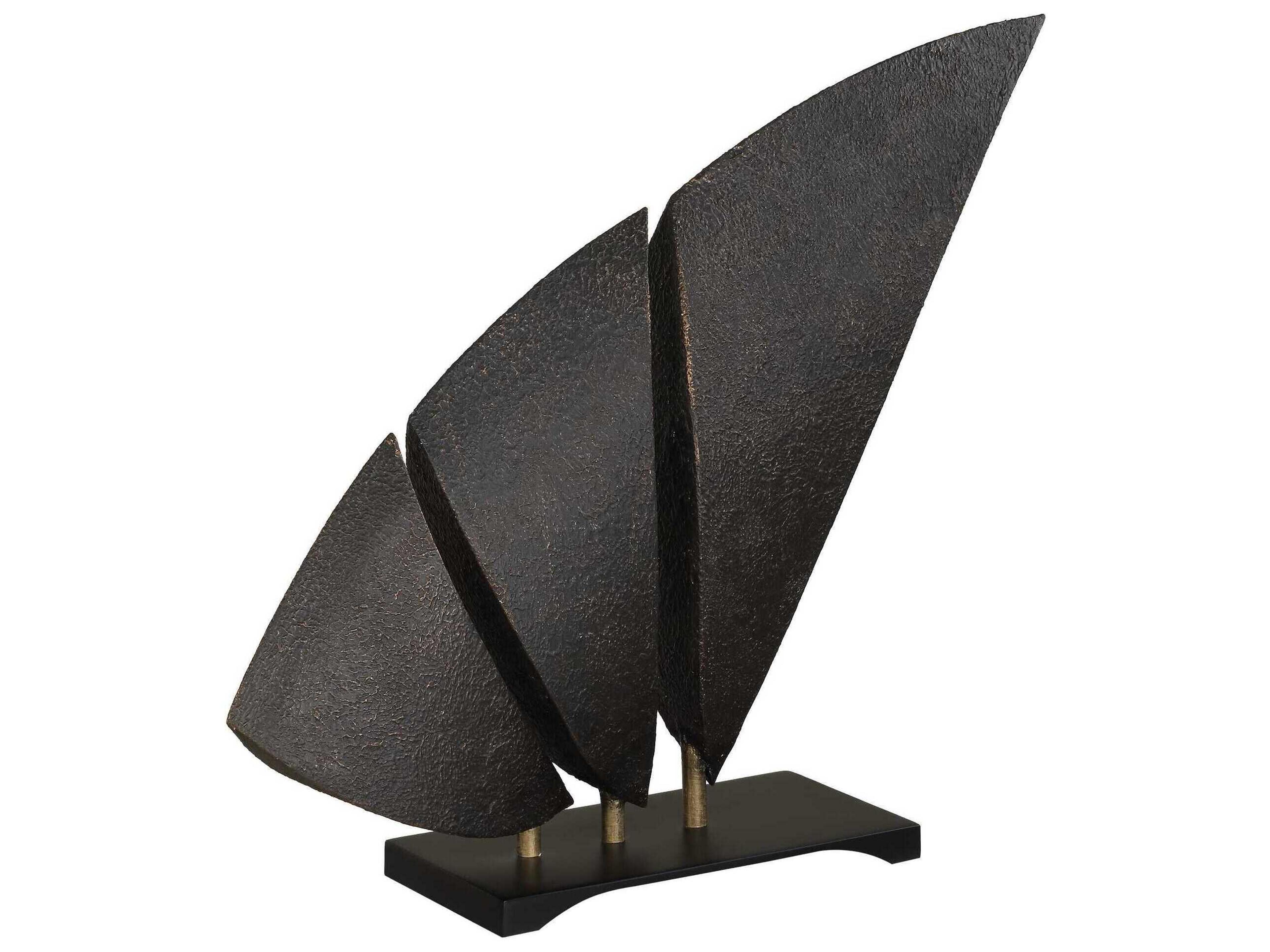 Uttermost Wind Crest Dark Bronze Sculpture