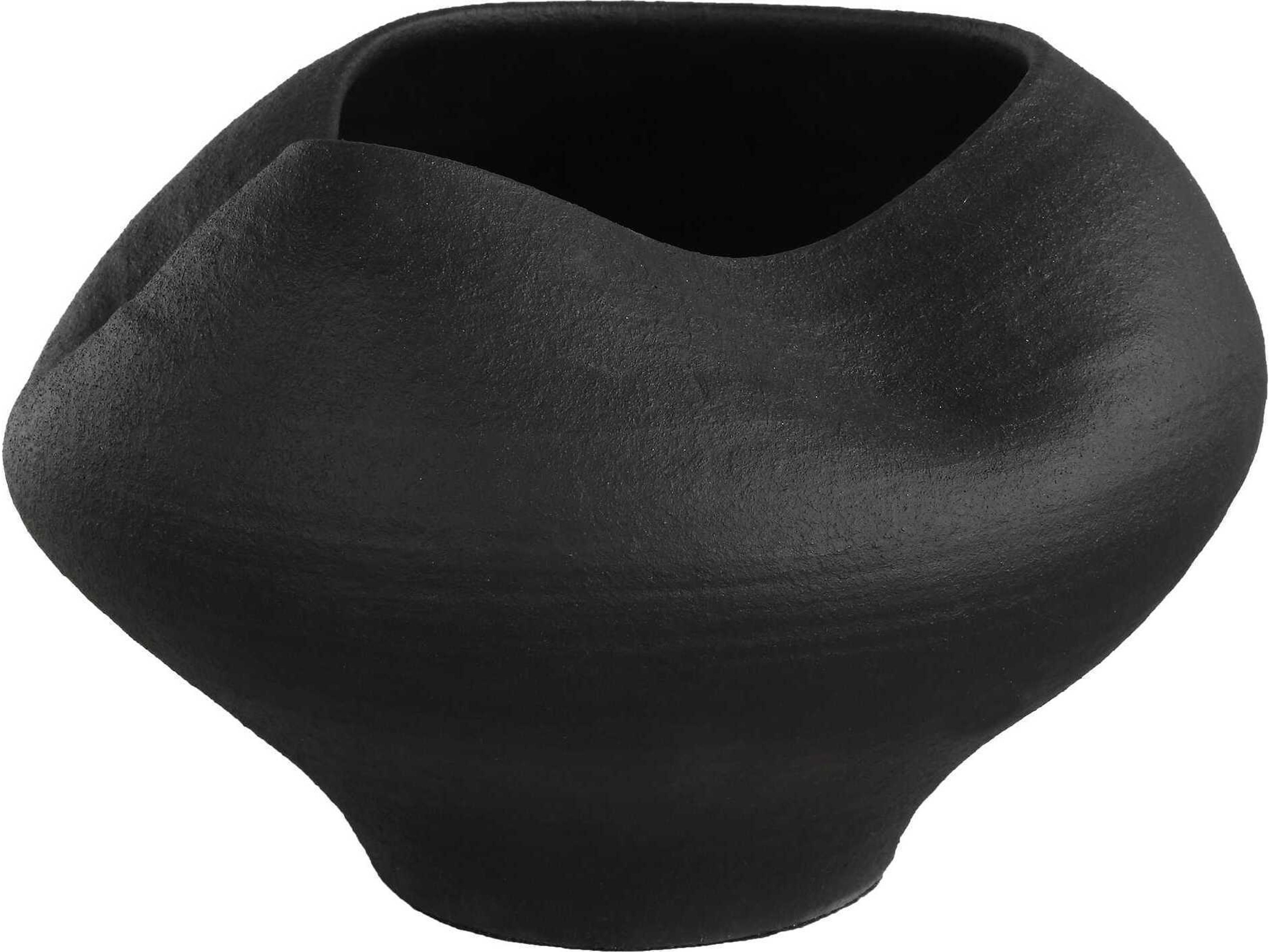 Uttermost Nocturne Matte Black Decorative Bowl