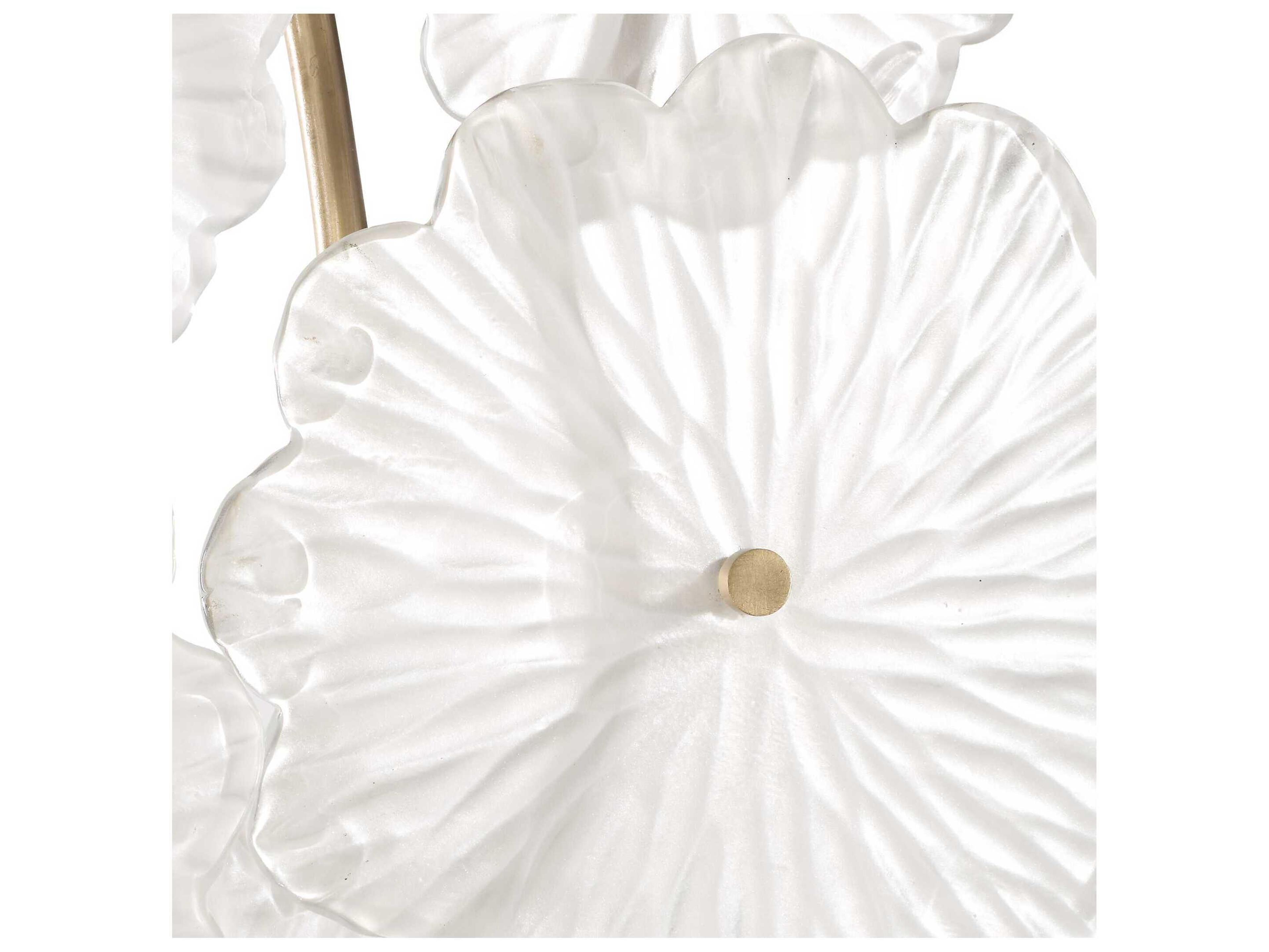 Uttermost Glass Garden Table Sculpture