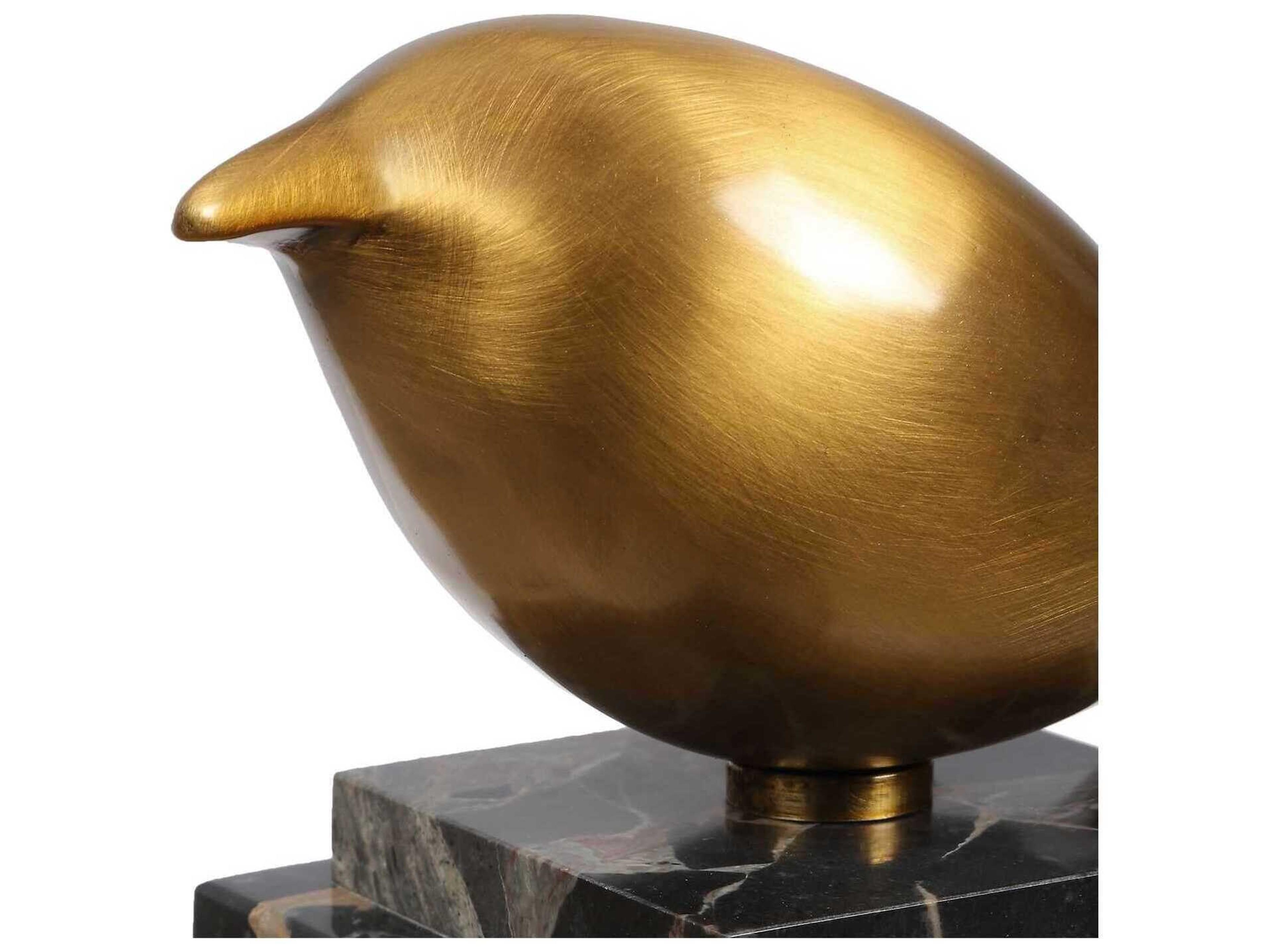 Uttermost Golden Finch Bird Figurines Set of 2