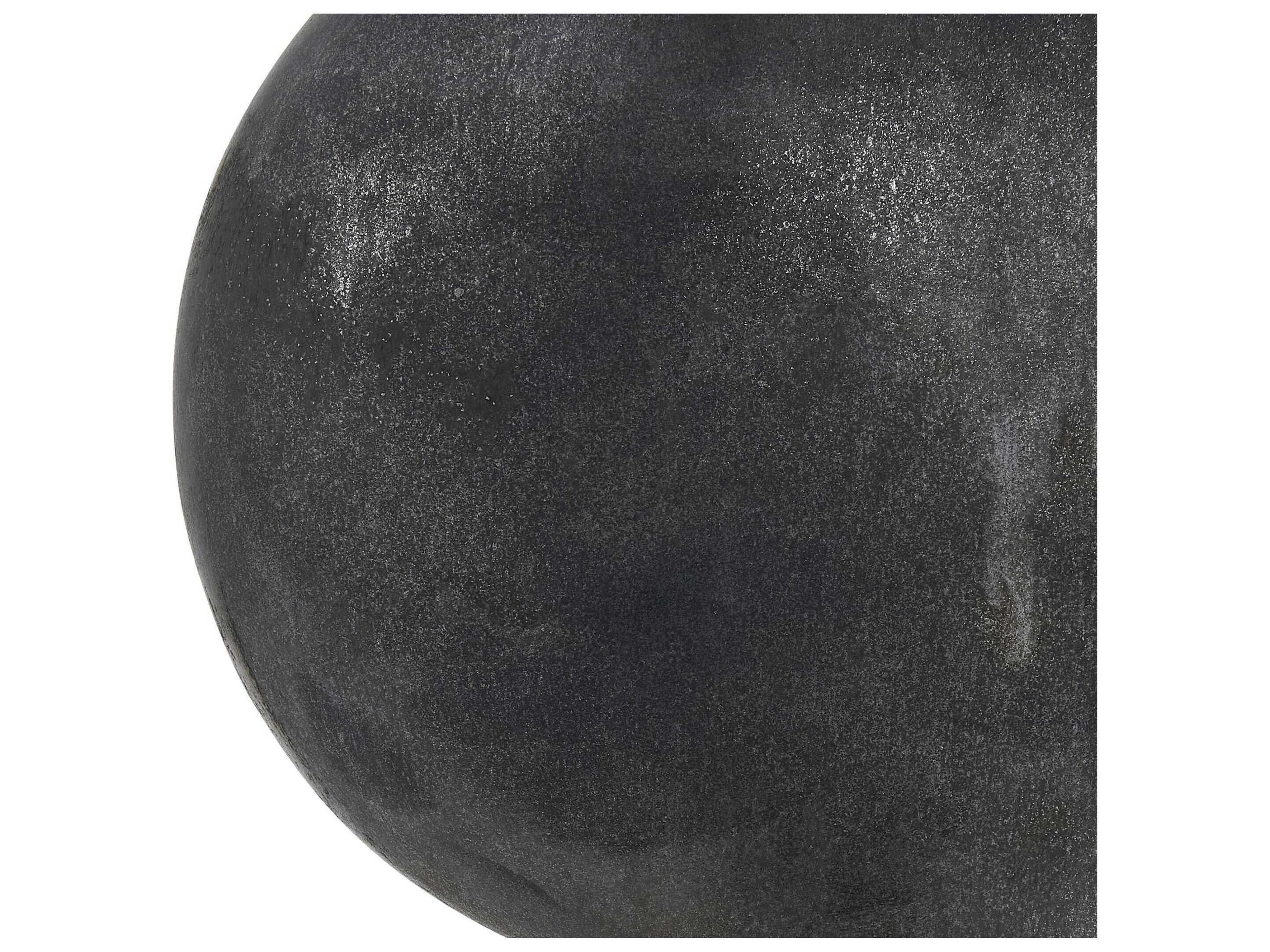 Uttermost Charcoal Bloom Vases Set of 3