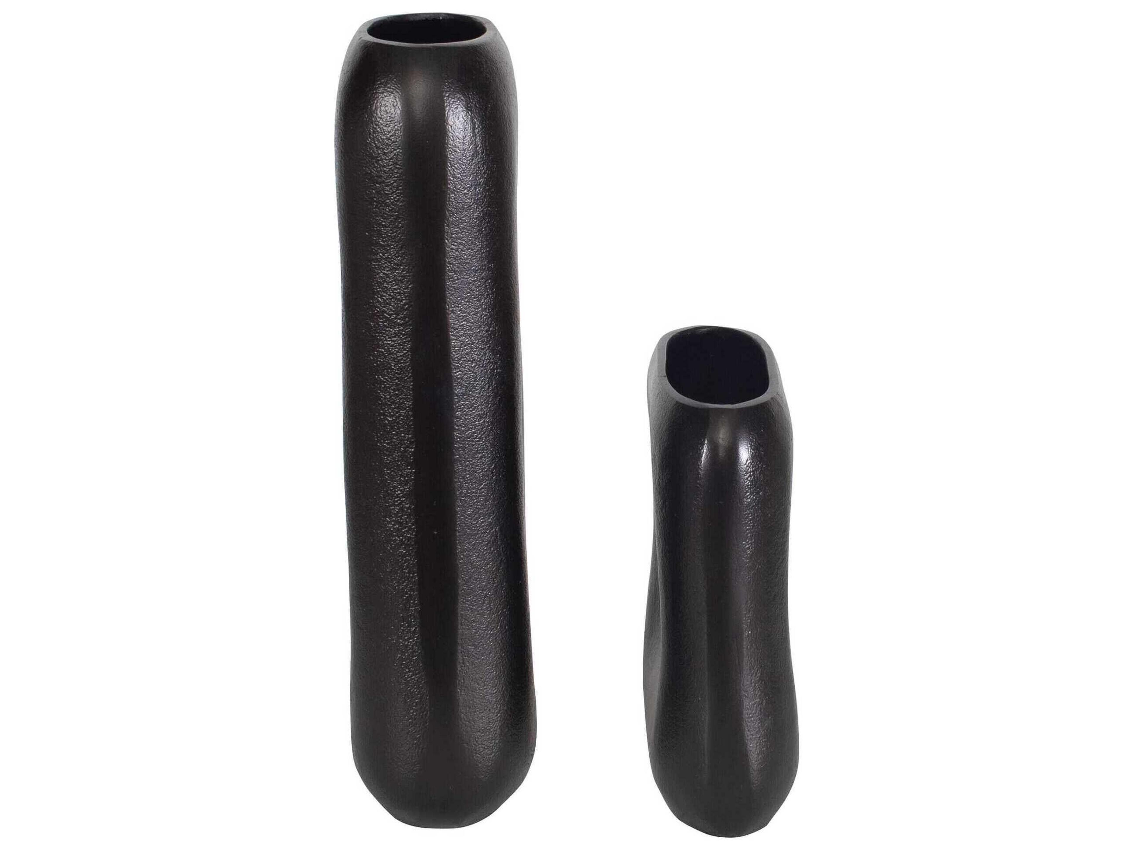 Uttermost Anodic Dark Brown Vases Set of 2