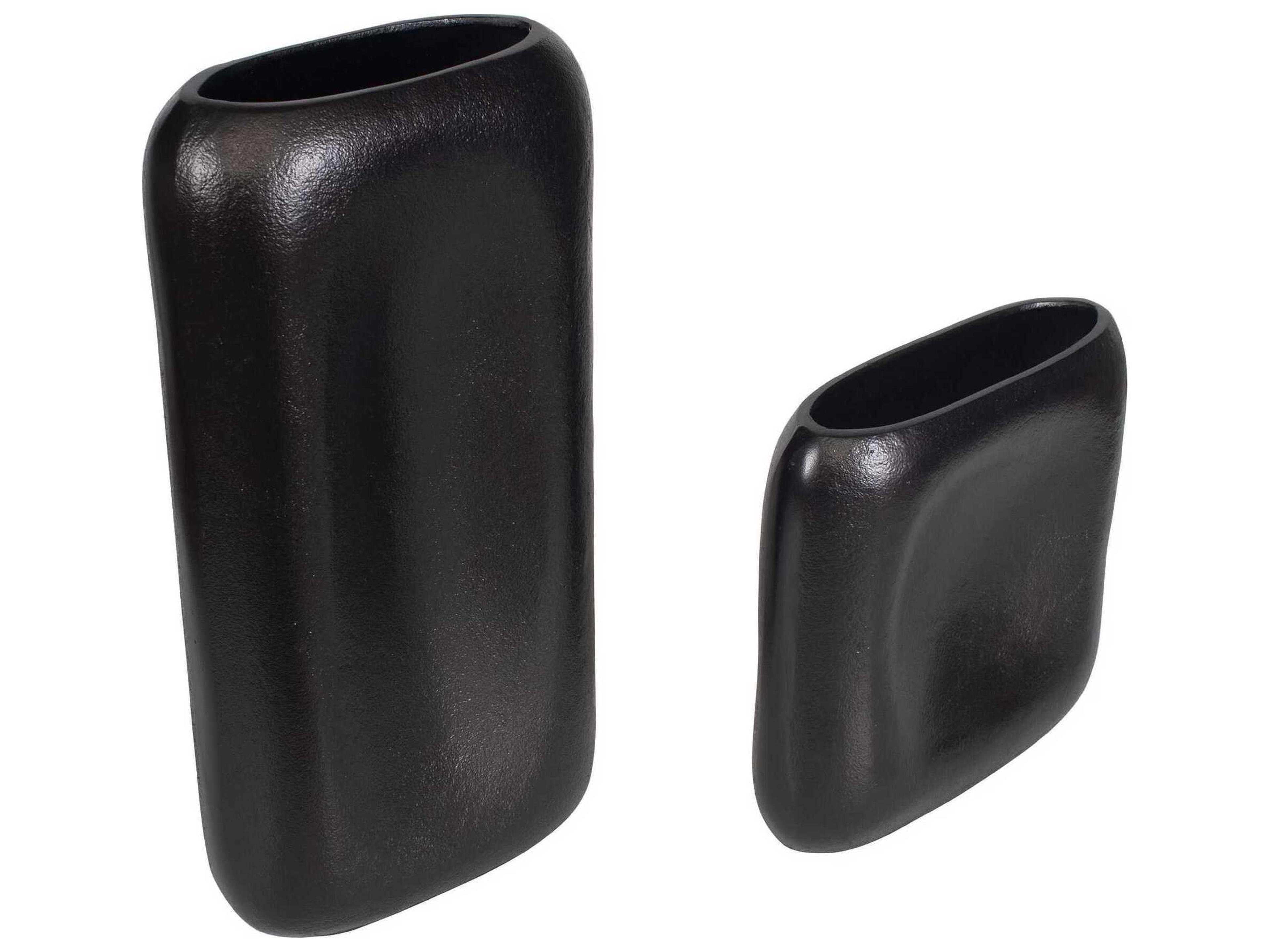 Uttermost Anodic Dark Brown Vases Set of 2