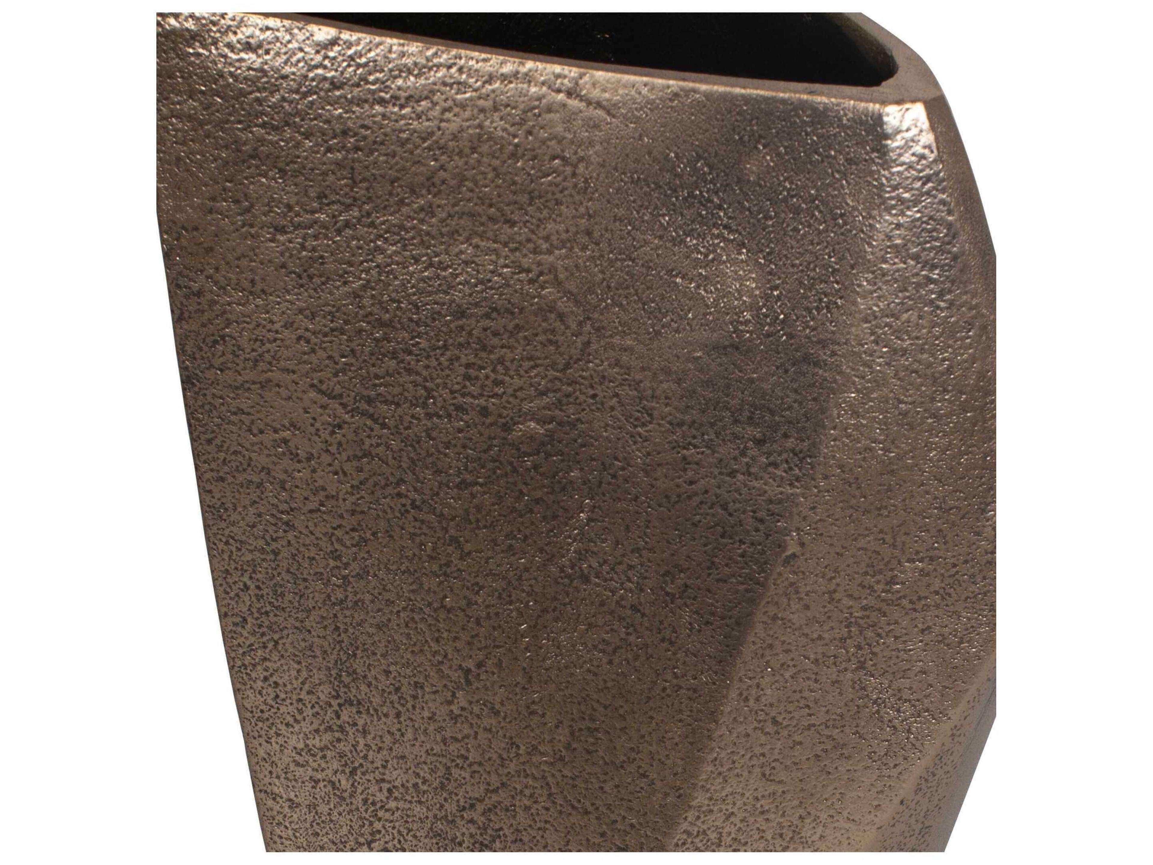 Uttermost GeoForm Brass Vases Set of 2