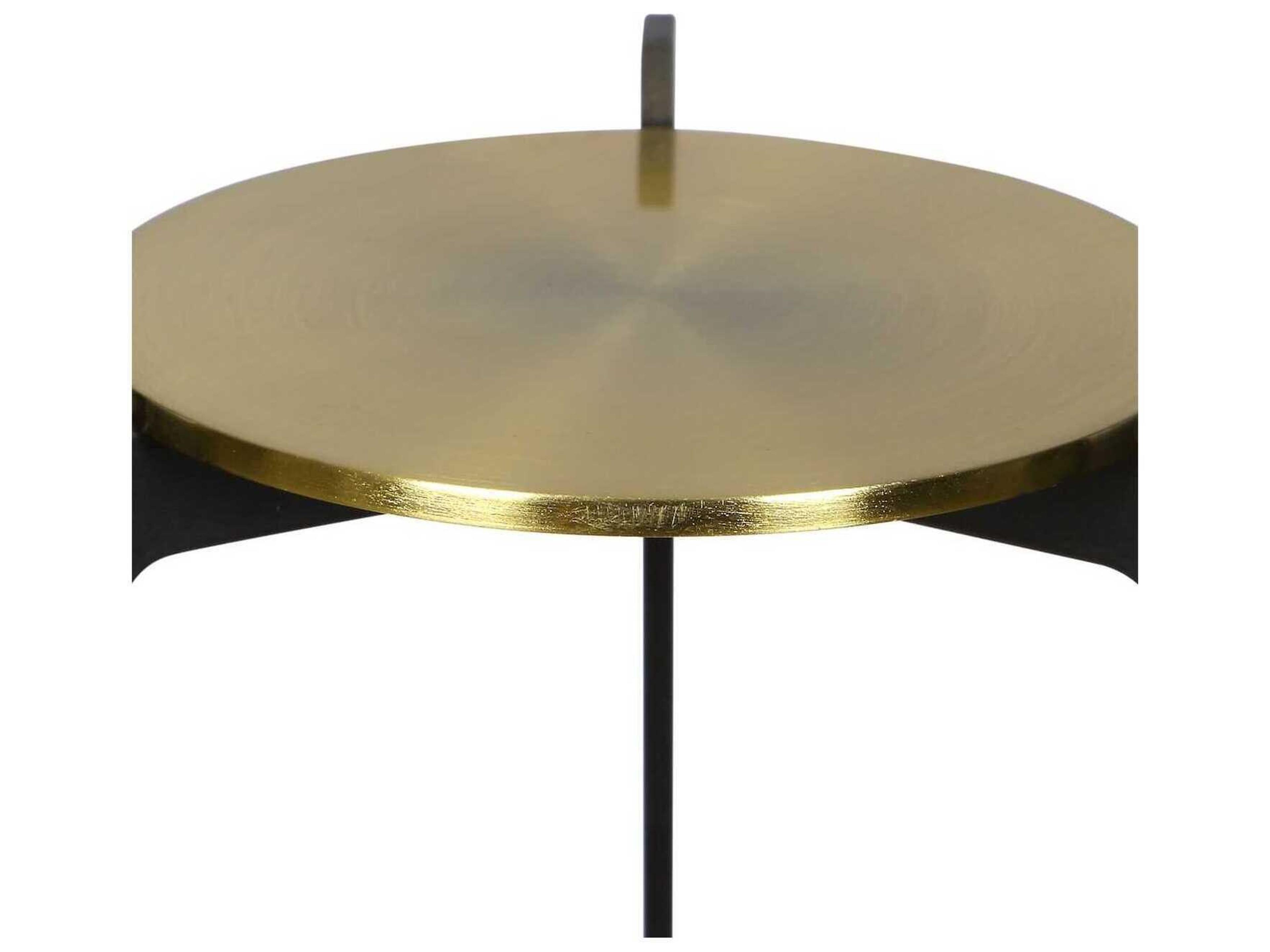 Uttermost Columnar Black Candleholders Set of 2