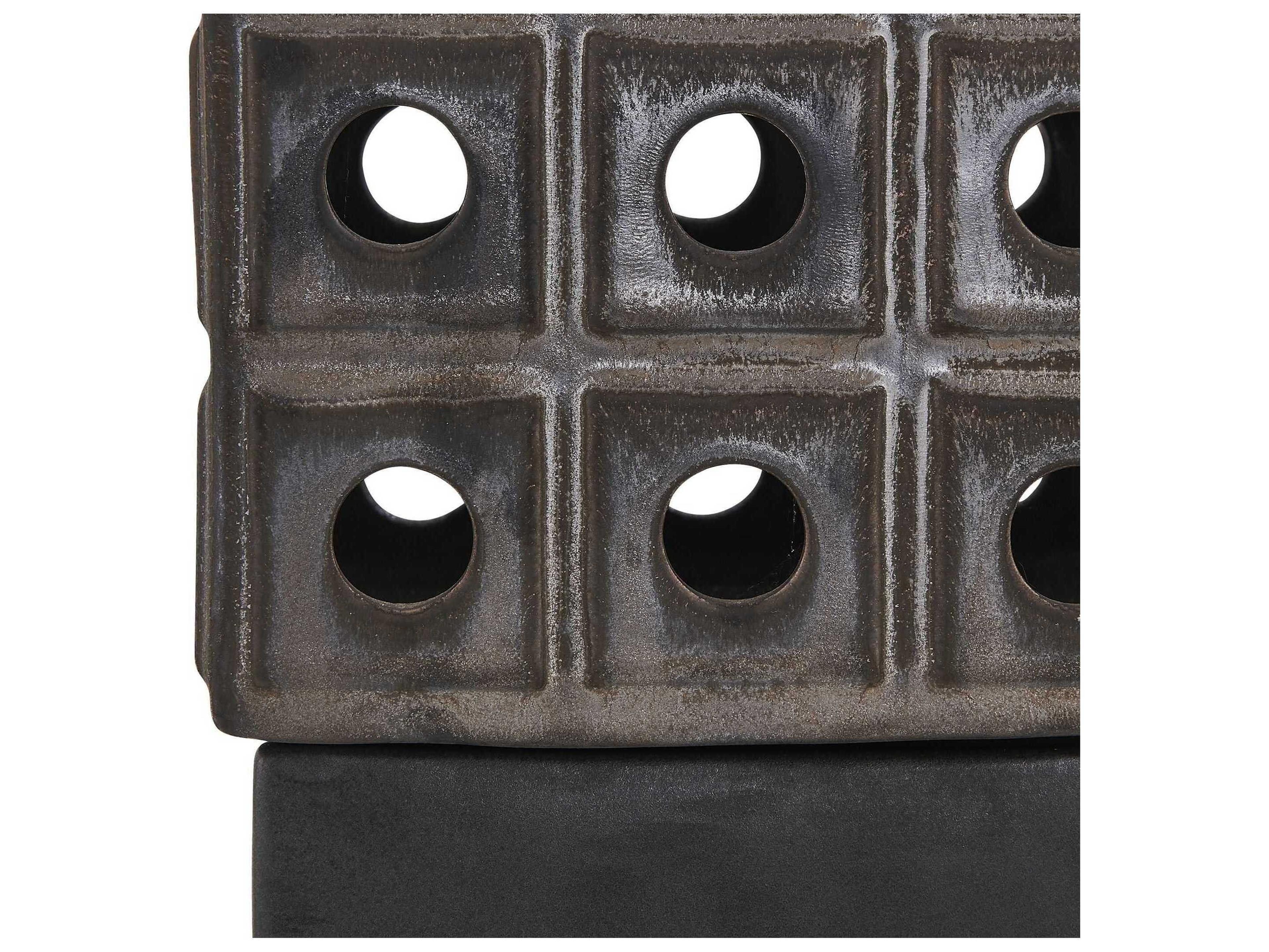 Uttermost Lattice Lantern Candleholder