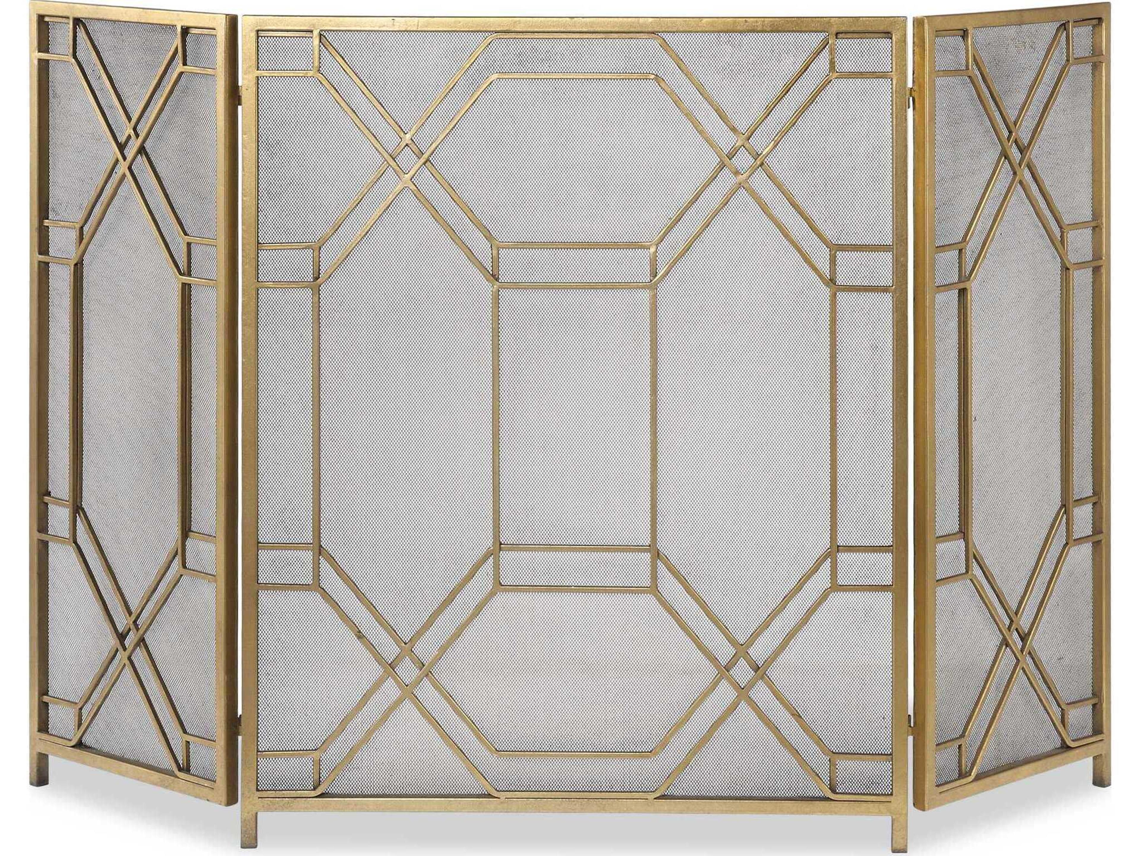 Uttermost Rosen Gold Fireplace Screen