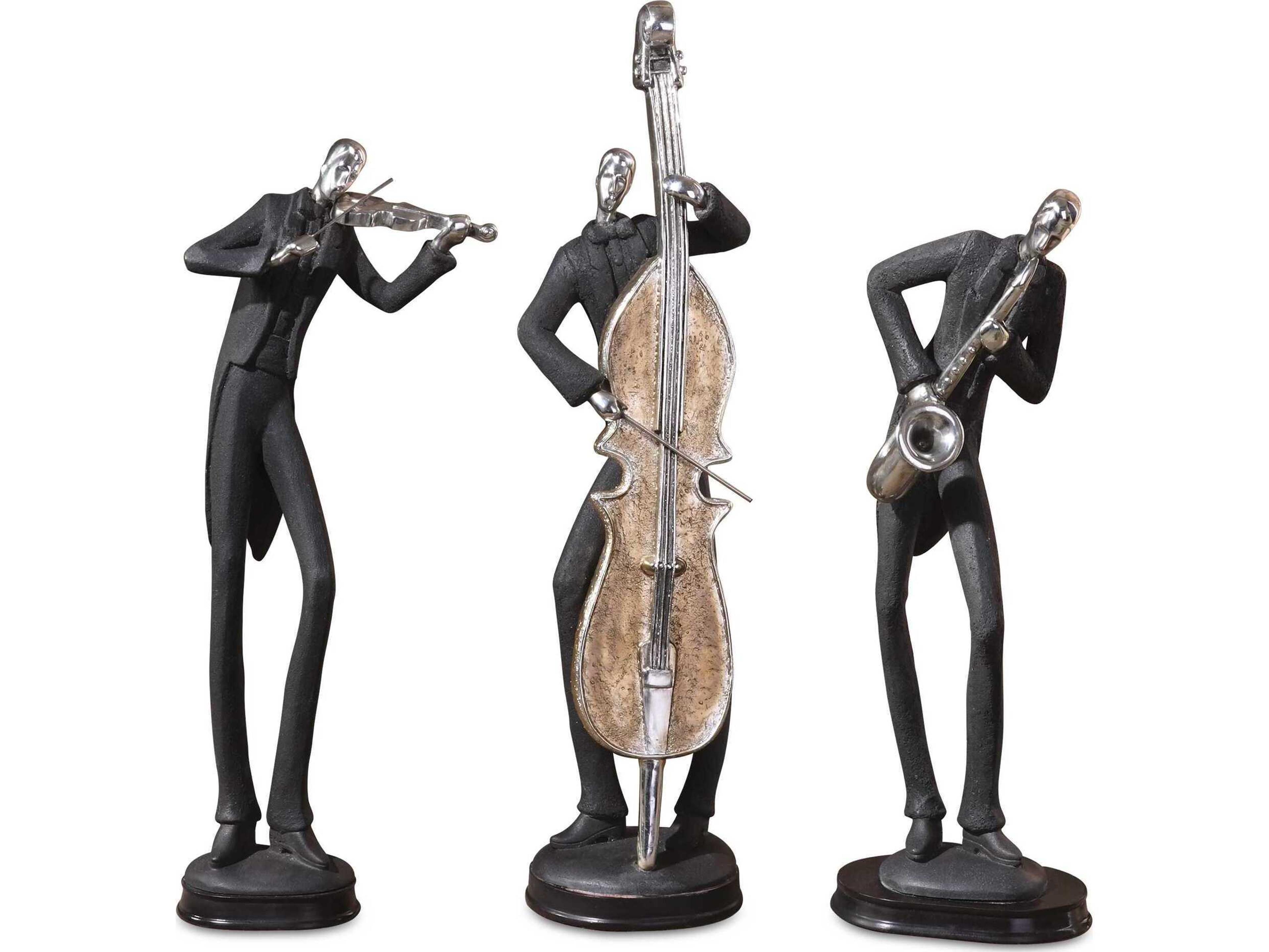 Musicians Decorative Figurines Set of 3