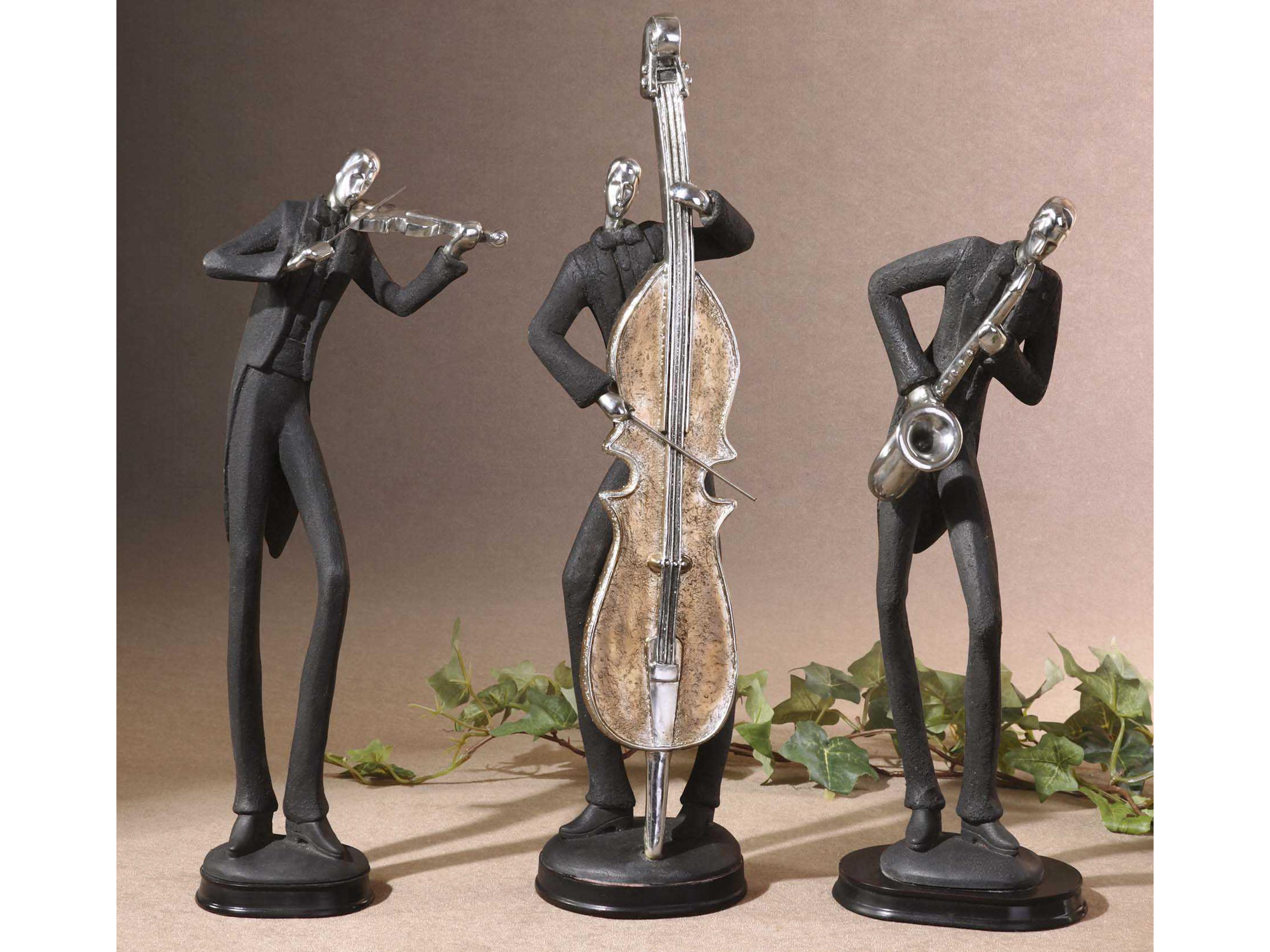 Uttermost Musicians Decorative Figurines Set of 3