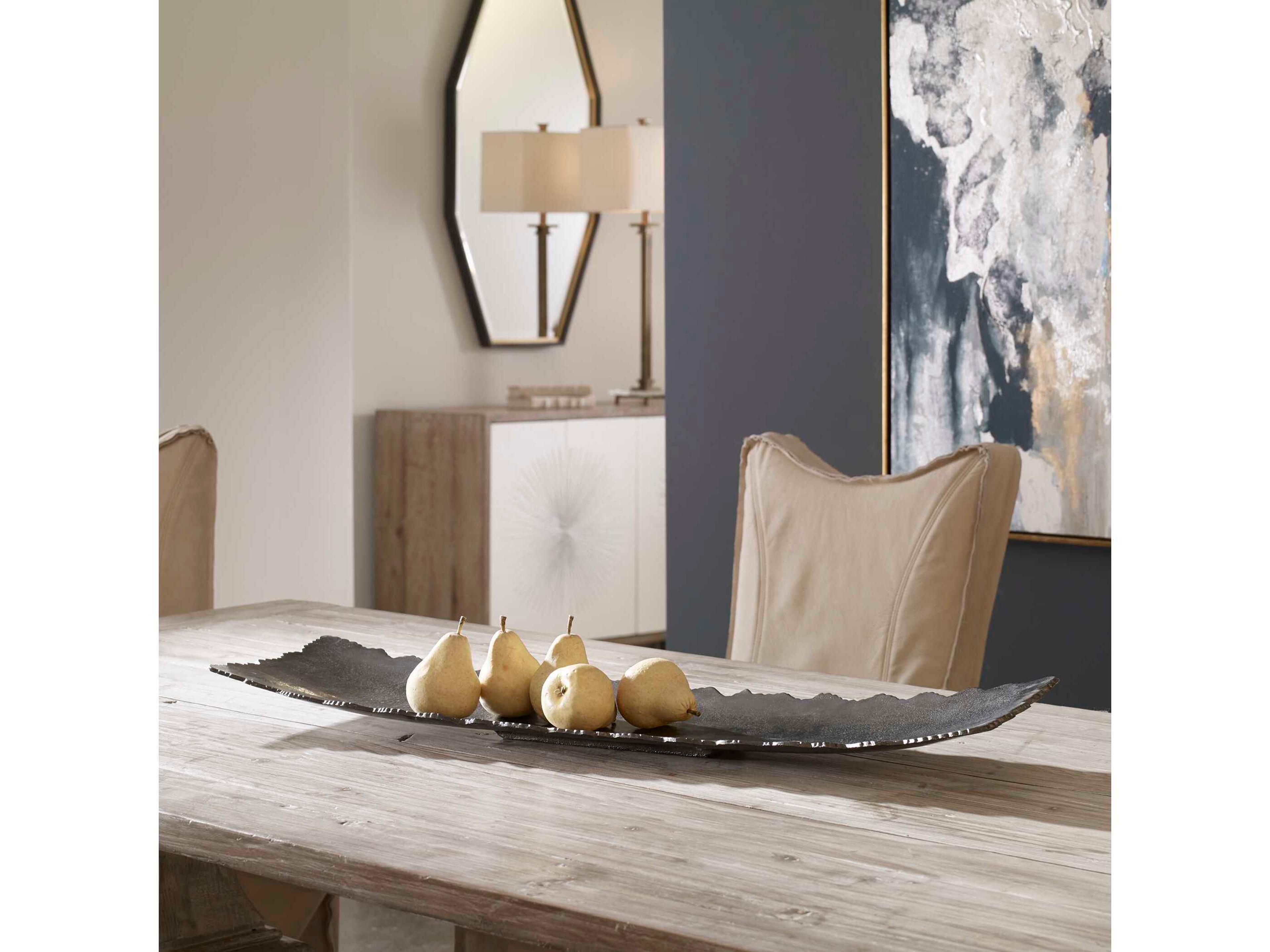 Uttermost Camilla Dark Nickel Tray