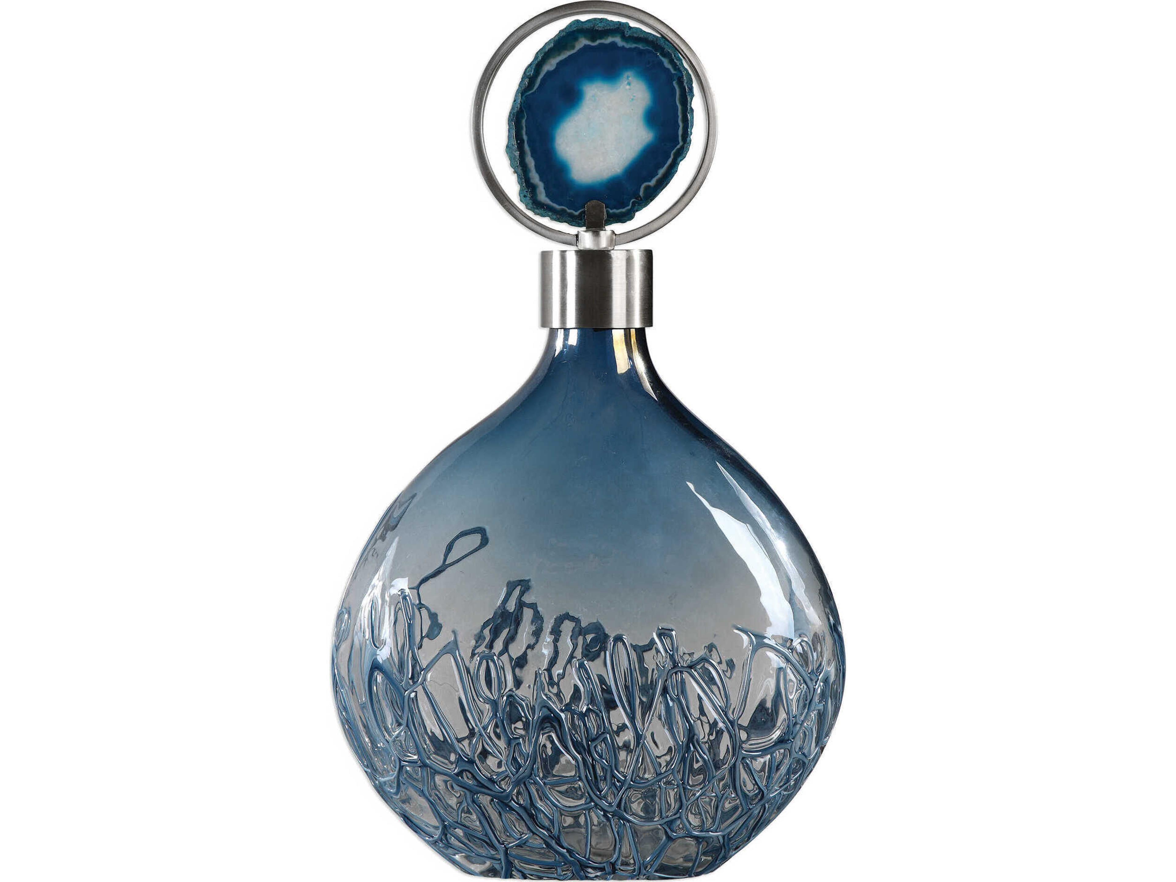 Uttermost Rae Sky Blue Vase