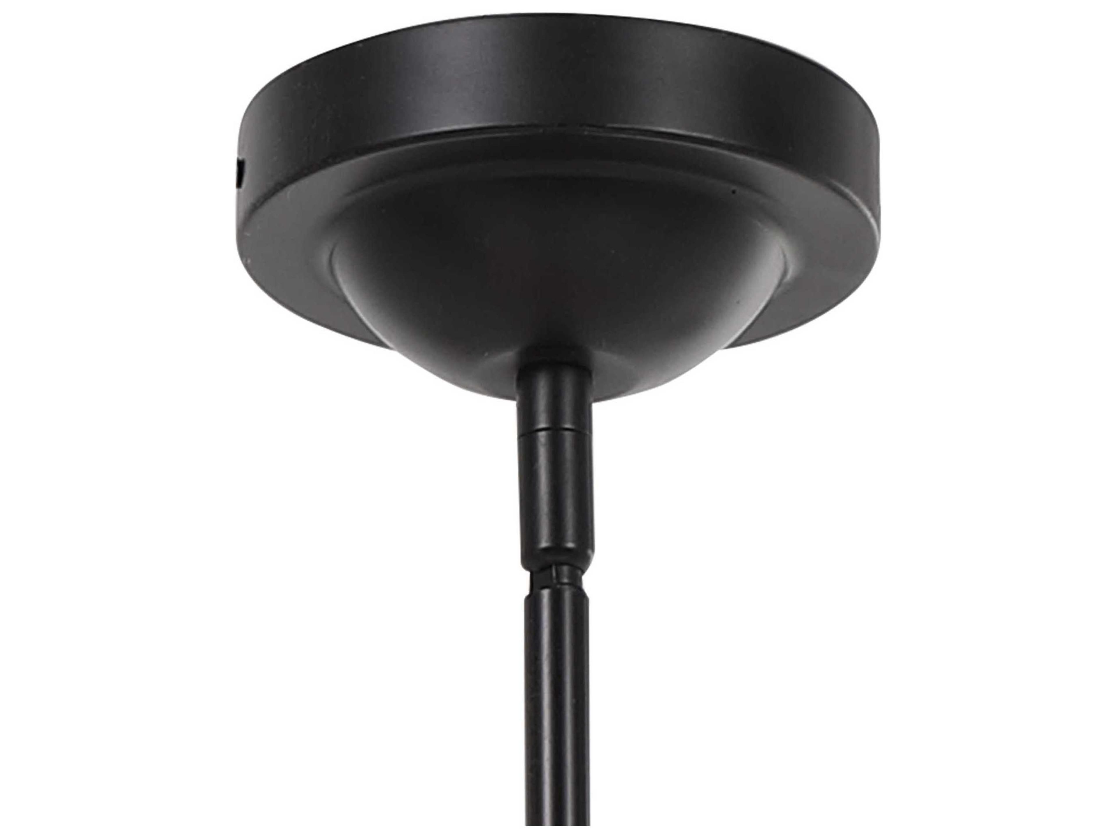 Uttermost Clayton 6-Light Deep Weathered Bronze Linear Island Pendant