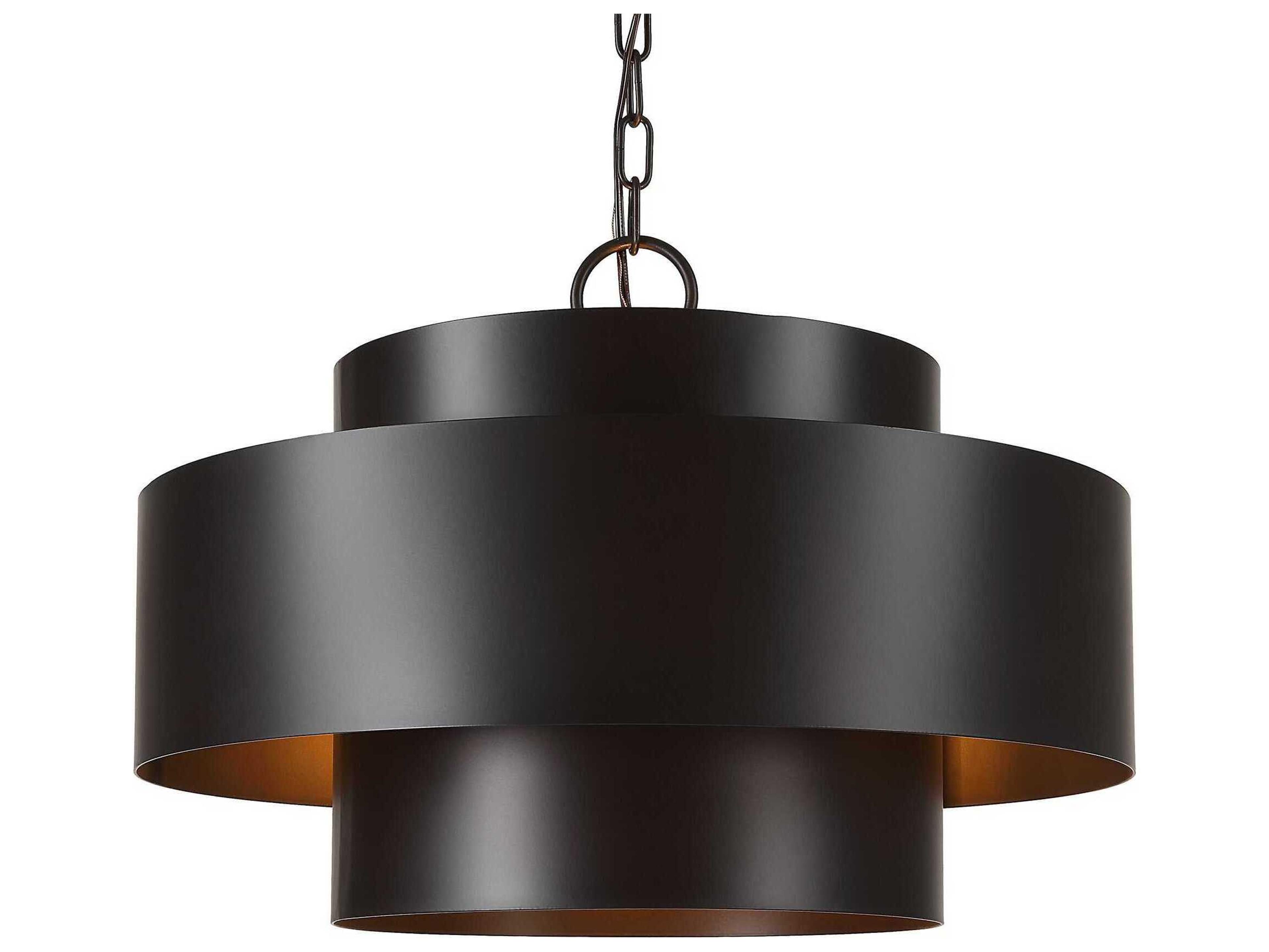 Uttermost 4-Light Dark Bronze Pendant