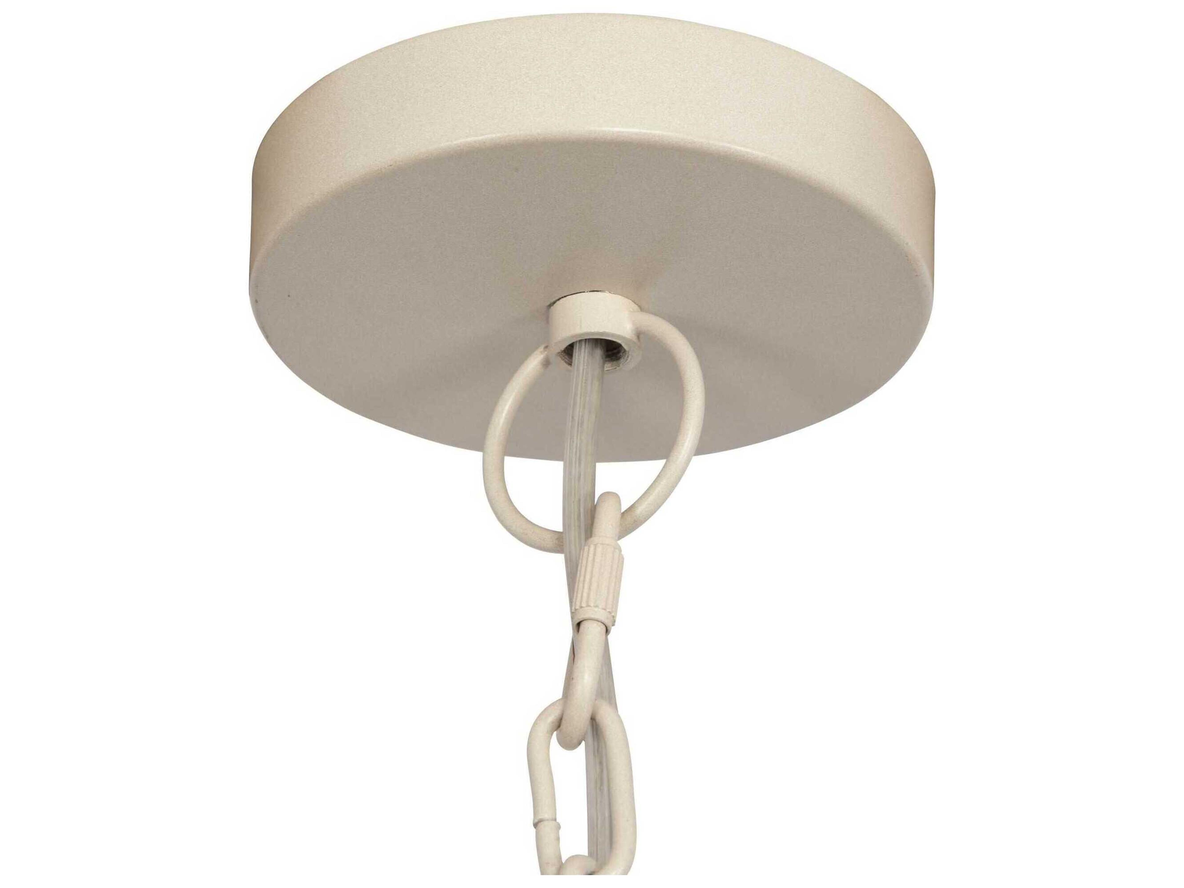 Uttermost 1-Light Antique Brass Brown Tiered Pendant